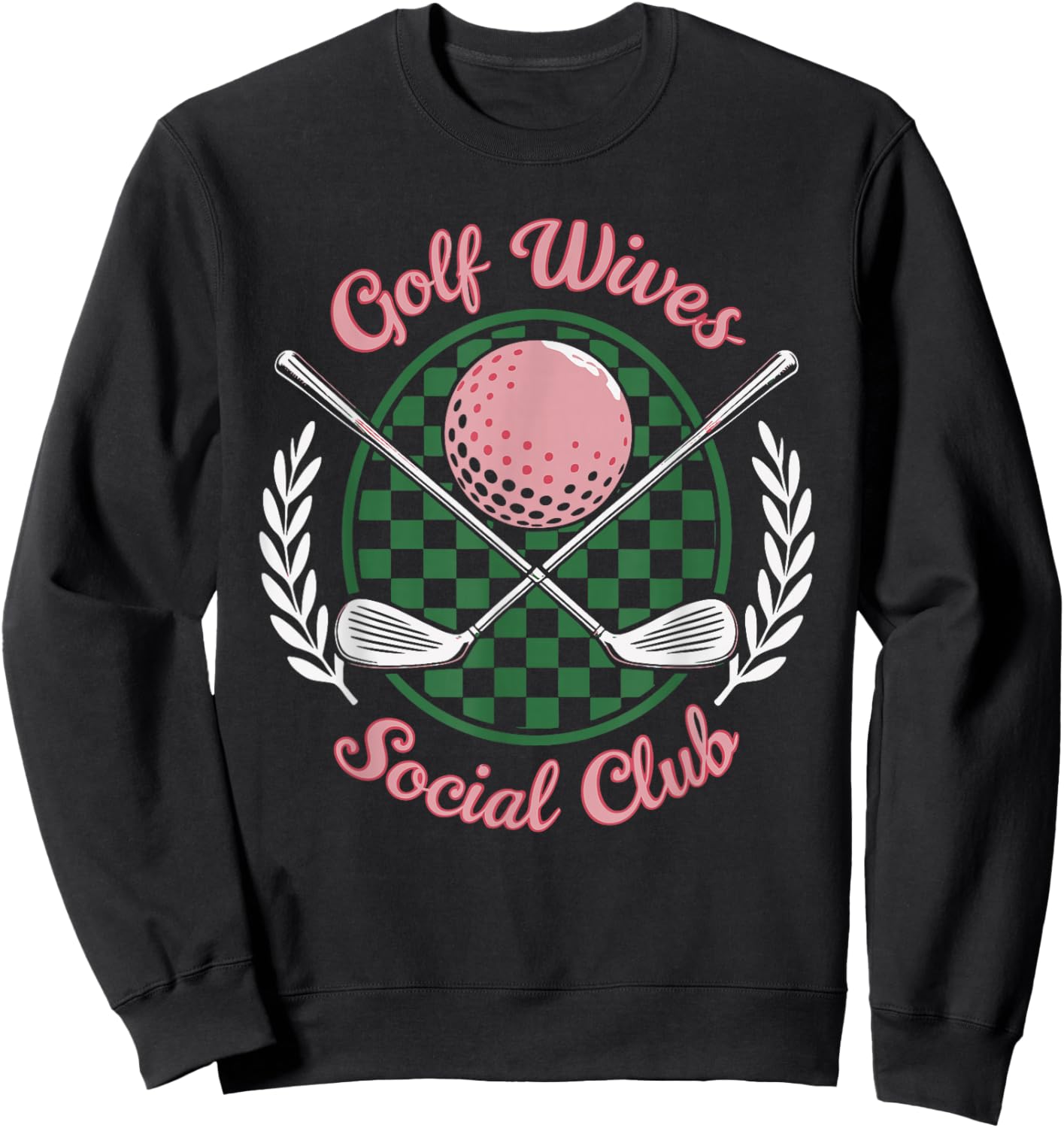 Golf Wives Social Club Sweatshirt - Sweatshirt | Black