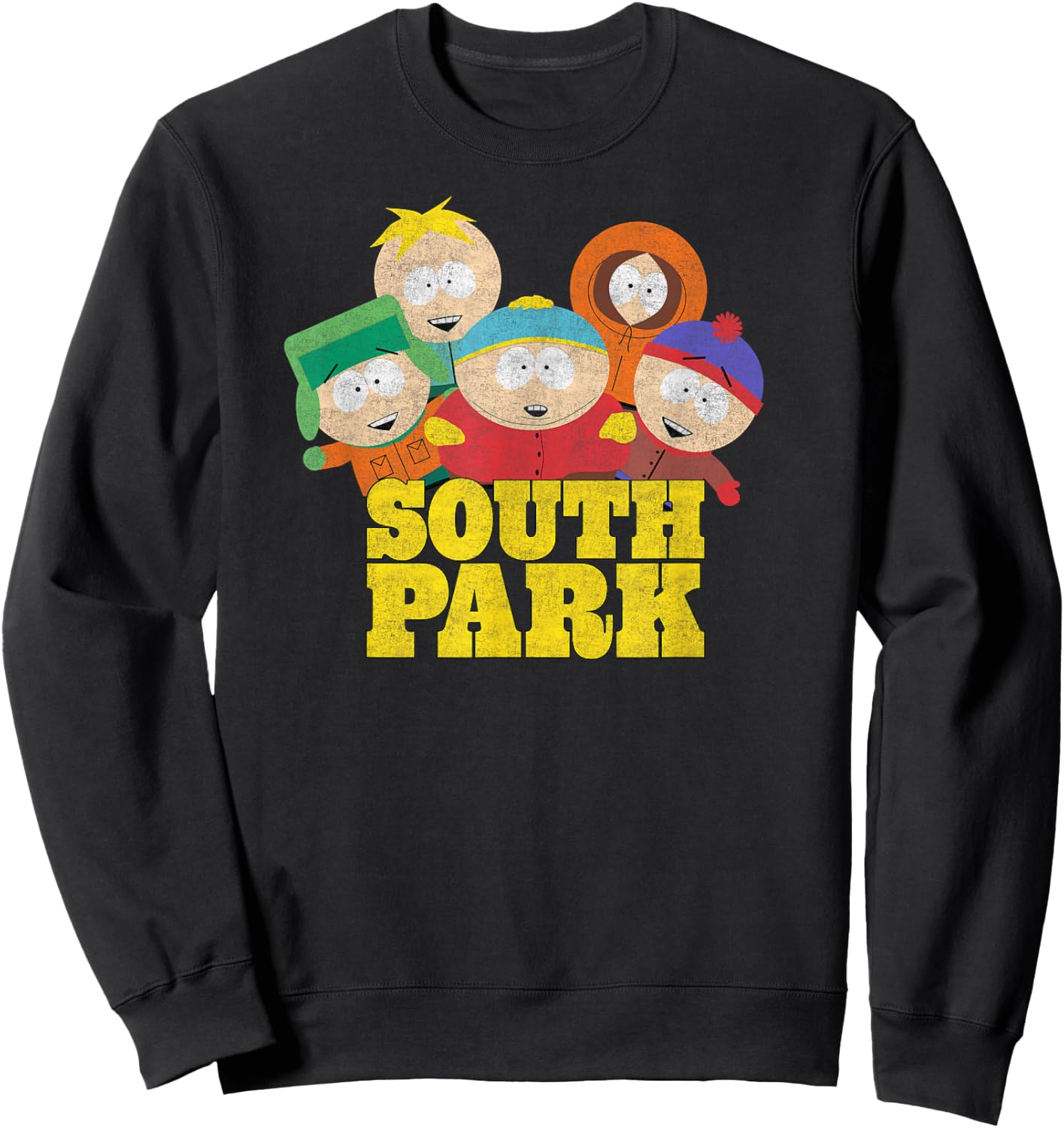 Vintage South Park Gang Sweatshirt - Sweatshirt | Black