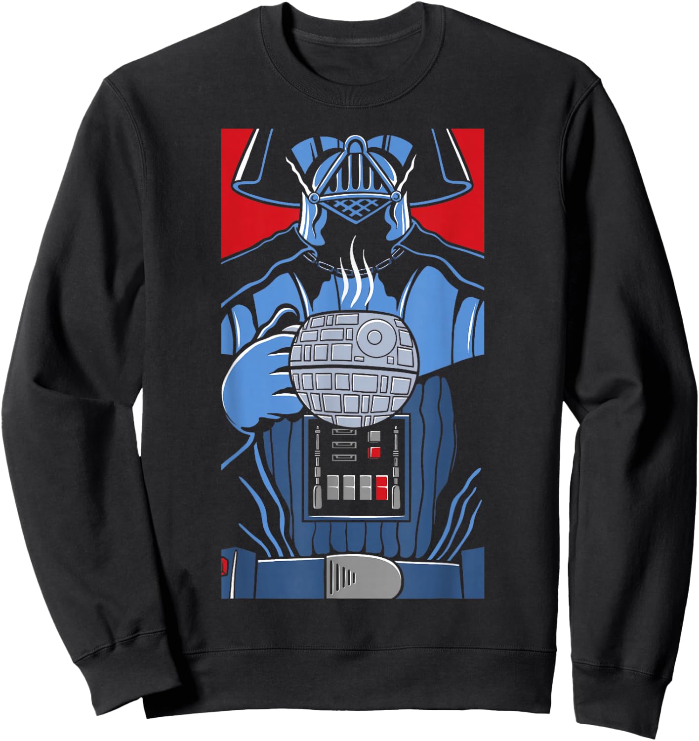 Star Wars Darth Vader Death Star Coffe Cup Sweatshirt - Sweatshirt | Black