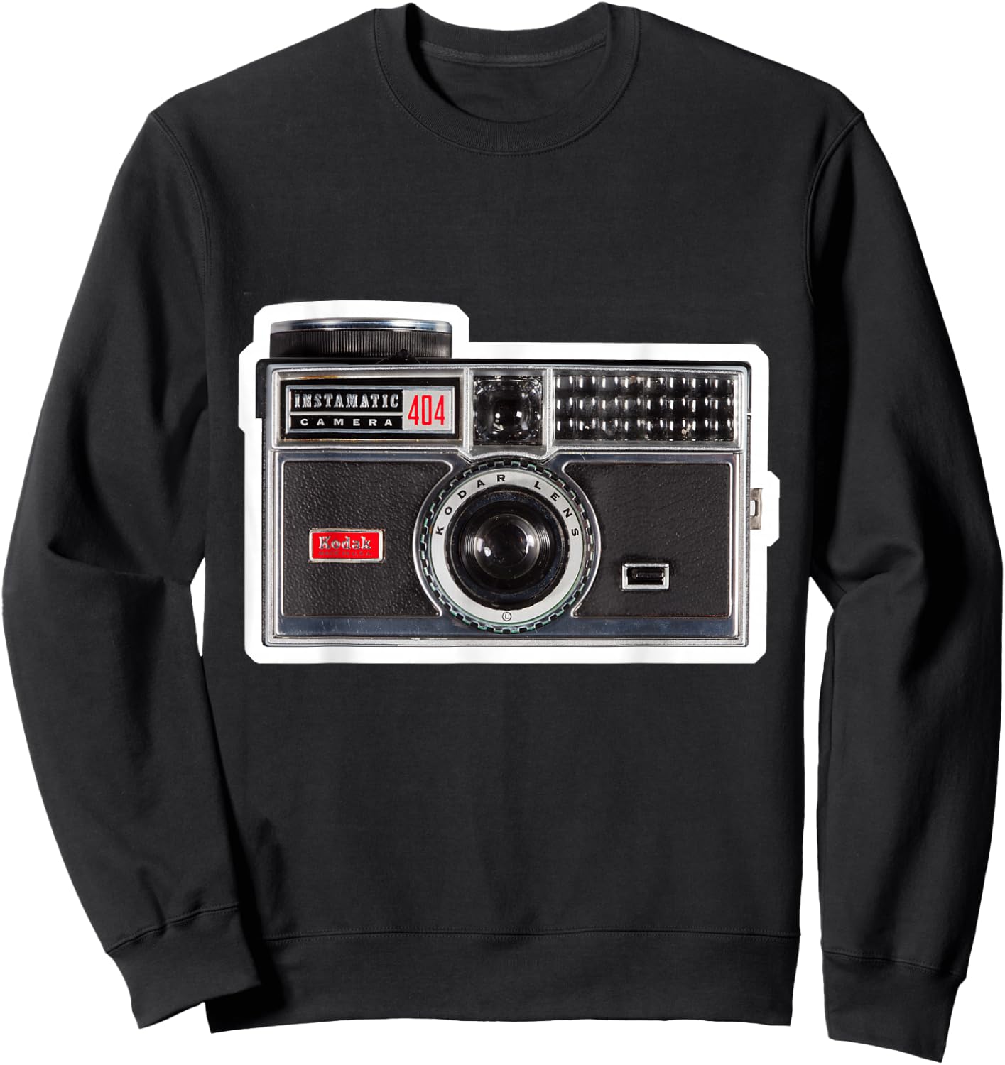 KODAK INSTAMATIC Camera Design Sweatshirt - Sweatshirt | Black