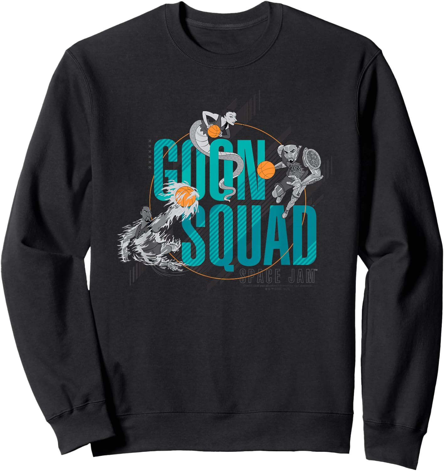 Space Jam: A New Legacy Goon Squad Trio Sweatshirt - Sweatshirt | Black