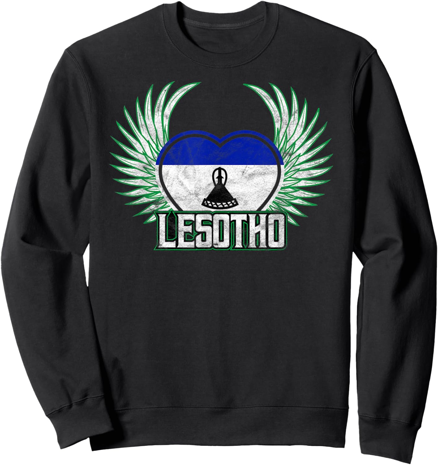 Lesotho Sweatshirt - Sweatshirt | Black