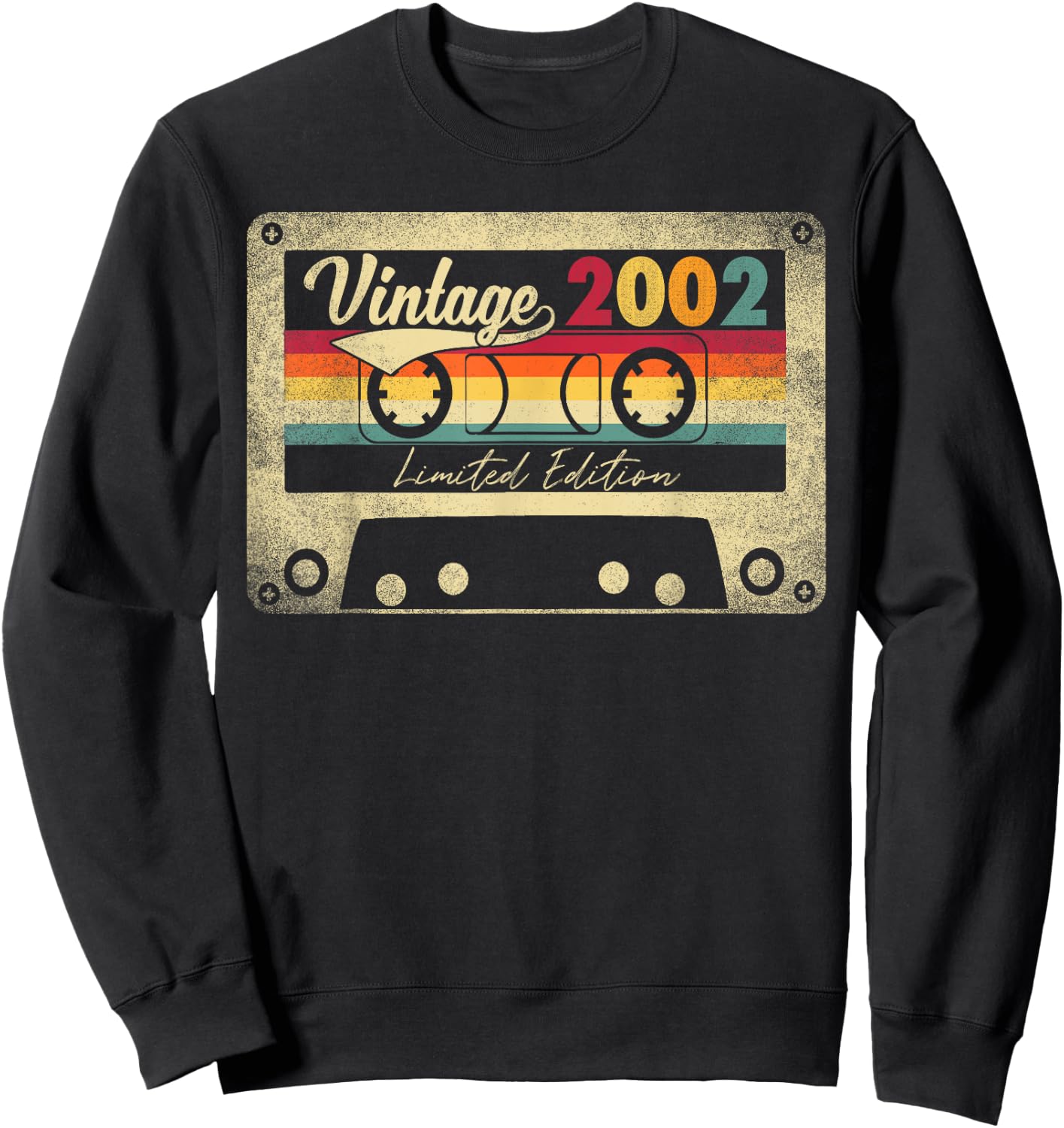 2002 21st Birthday Gift 21 Years Old Limited Edition Vintage Sweatshirt - Sweatshirt | Black