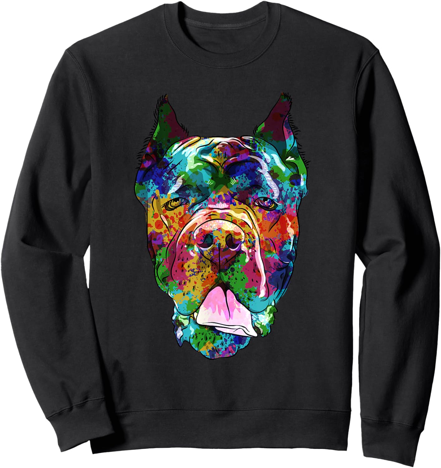 Cane Corso Silhouette Dog Italian Mastiff Men Women Kids Sweatshirt - Sweatshirt | Black