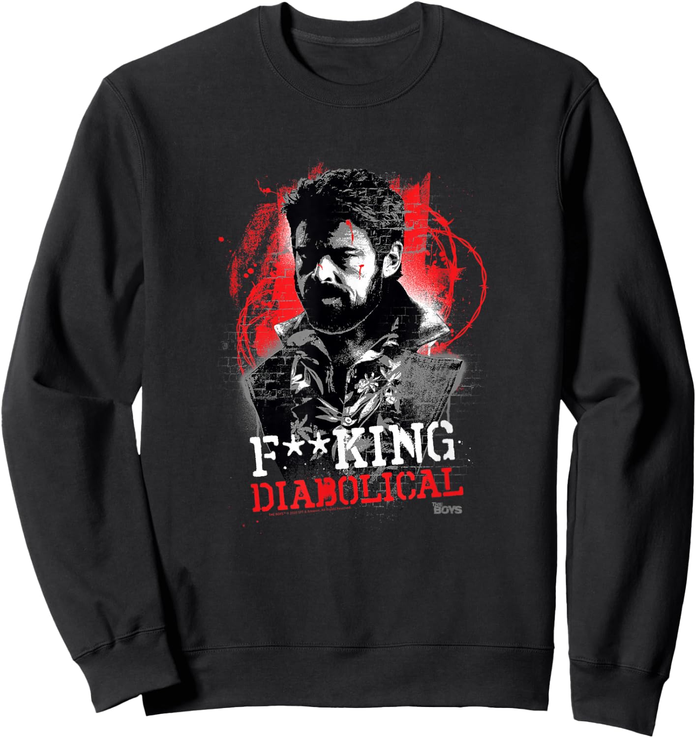 The Boys Diabolical Butcher Sweatshirt - Sweatshirt | Black