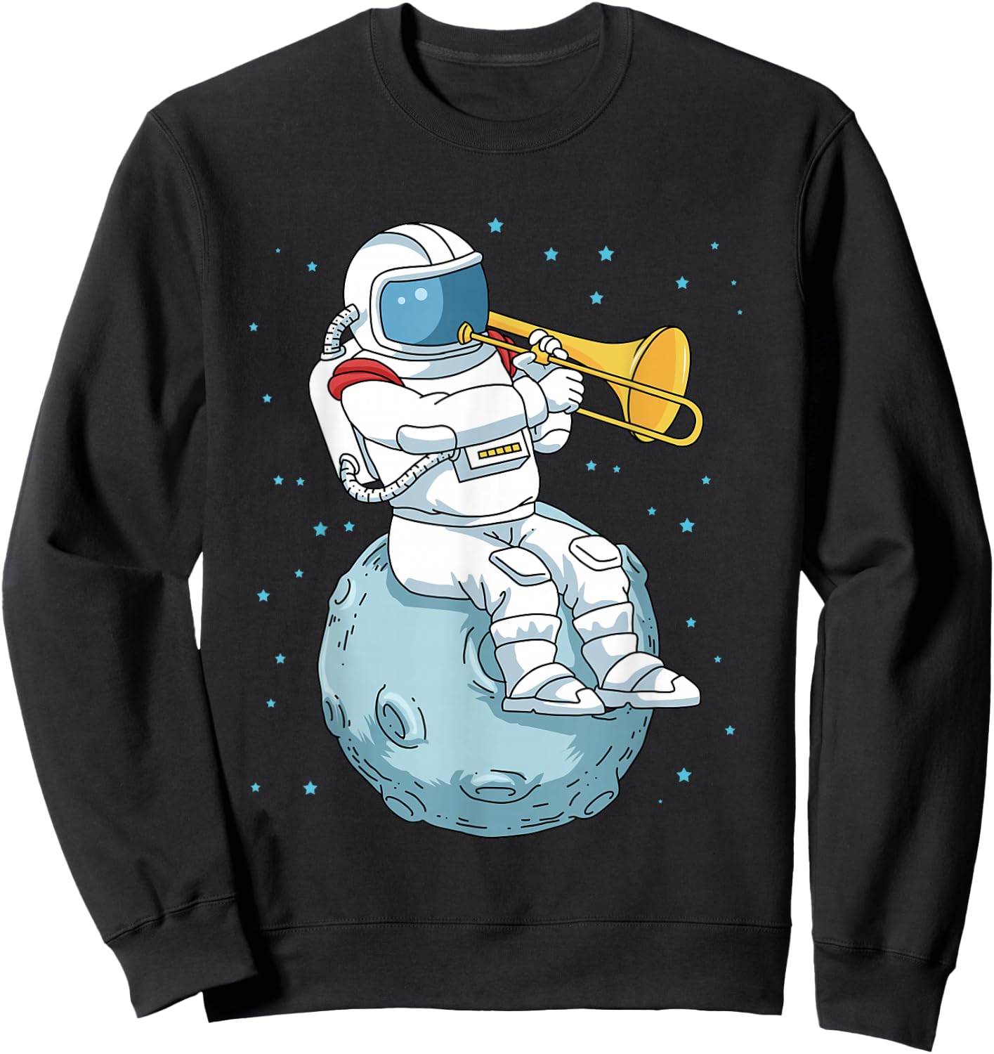 Trombone Gift Jazz Music Marching Band Shirt Kids Trombone Sweatshirt - Sweatshirt | Black