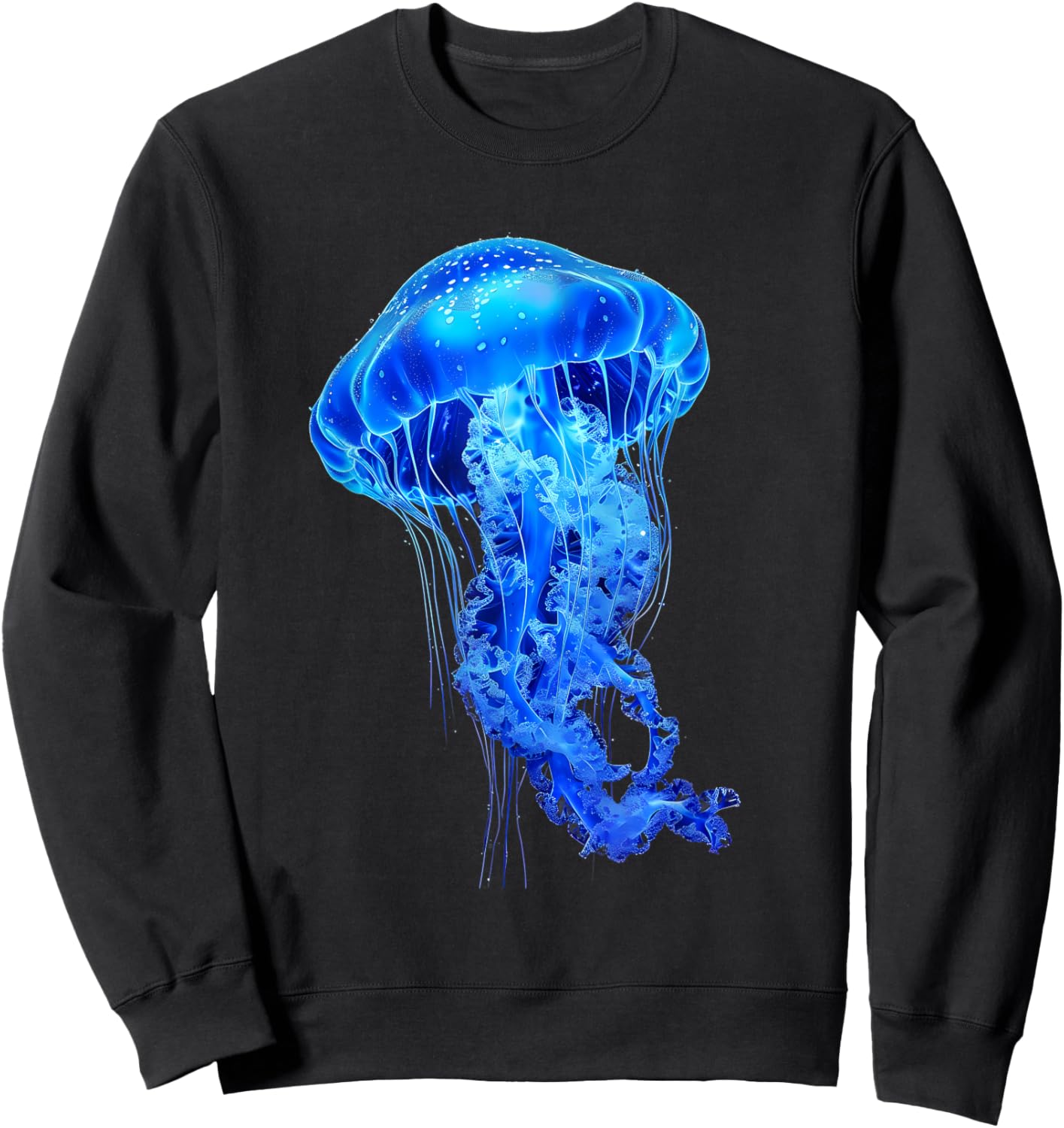 Jellyfish Ocean Sea Jellyfish Sea Ocean Animal Lover Artwork Sweatshirt - Sweatshirt | Black