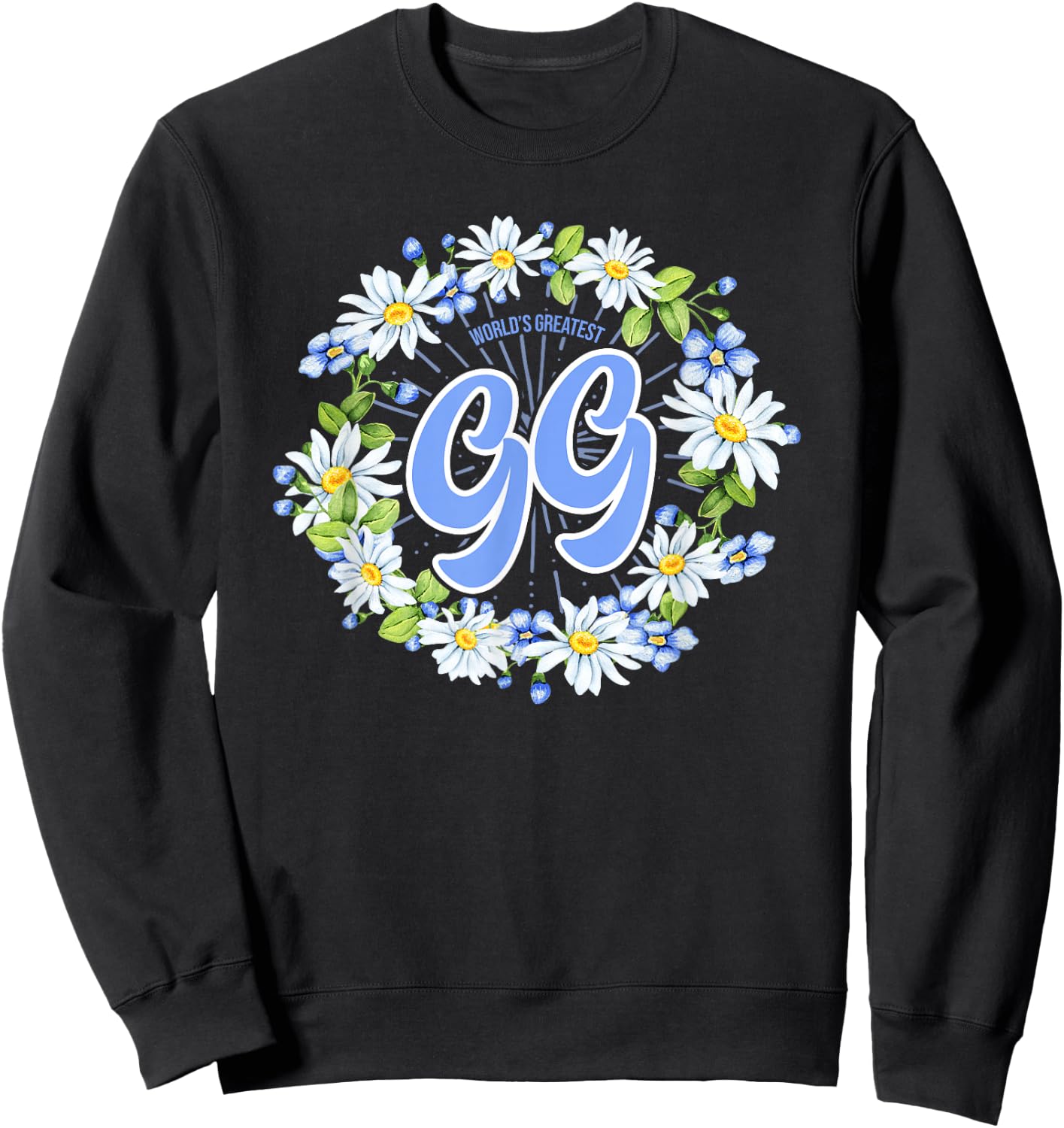 World's Greatest GG - Gift Grandma Sweatshirt - Sweatshirt | Black