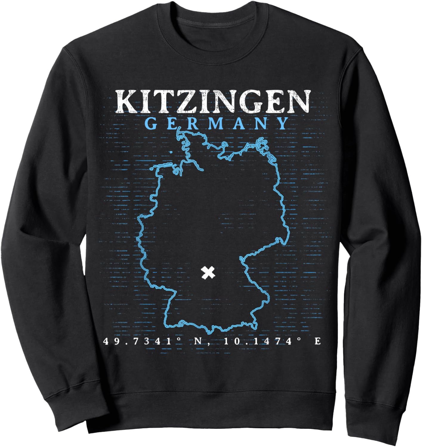 Germany Kitzingen Sweatshirt - Sweatshirt | Black