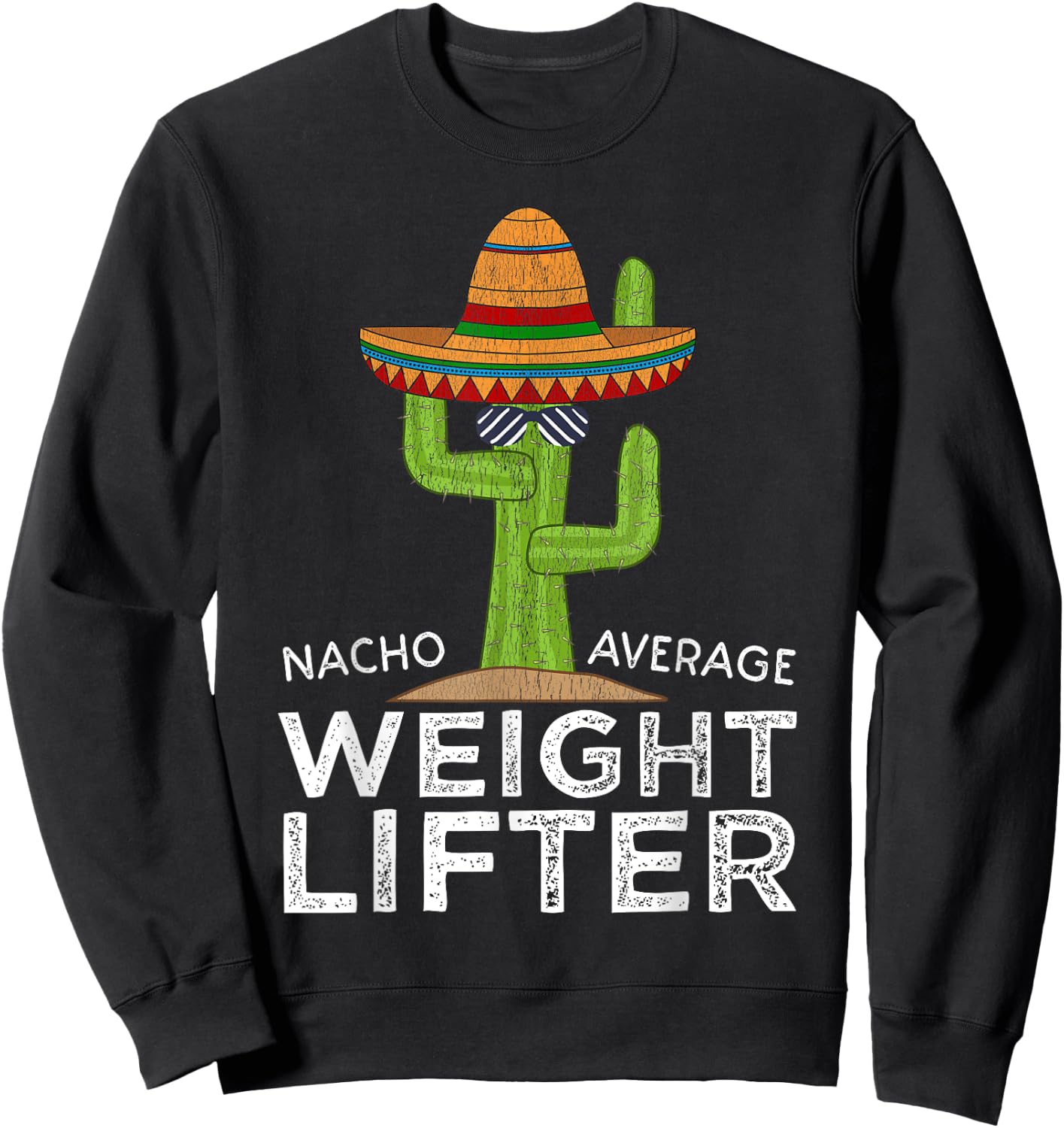 Workout Weightlifting Lifter Humor | Funny Weight Lifting Sweatshirt - Sweatshirt | Black