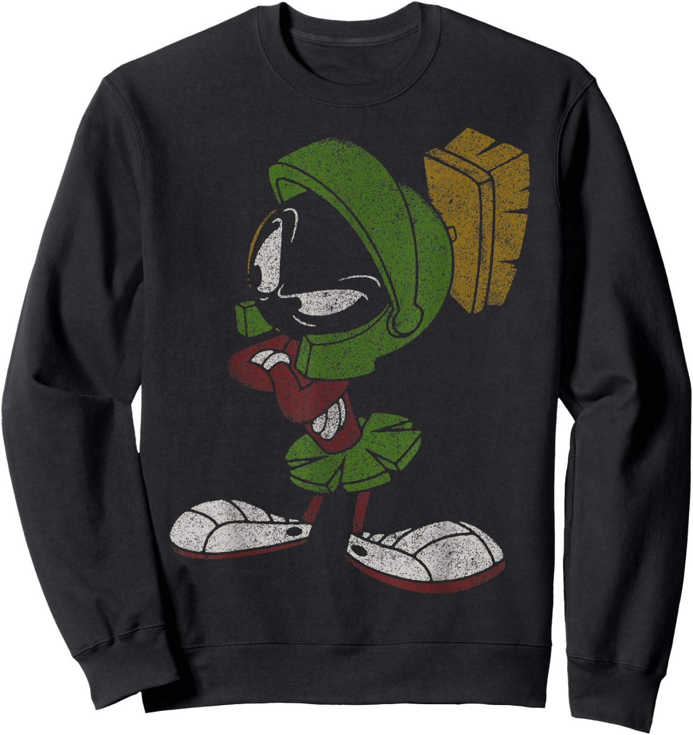 Looney Tunes Marvin The Martian Attitude Sweatshirt - Sweatshirt | Black
