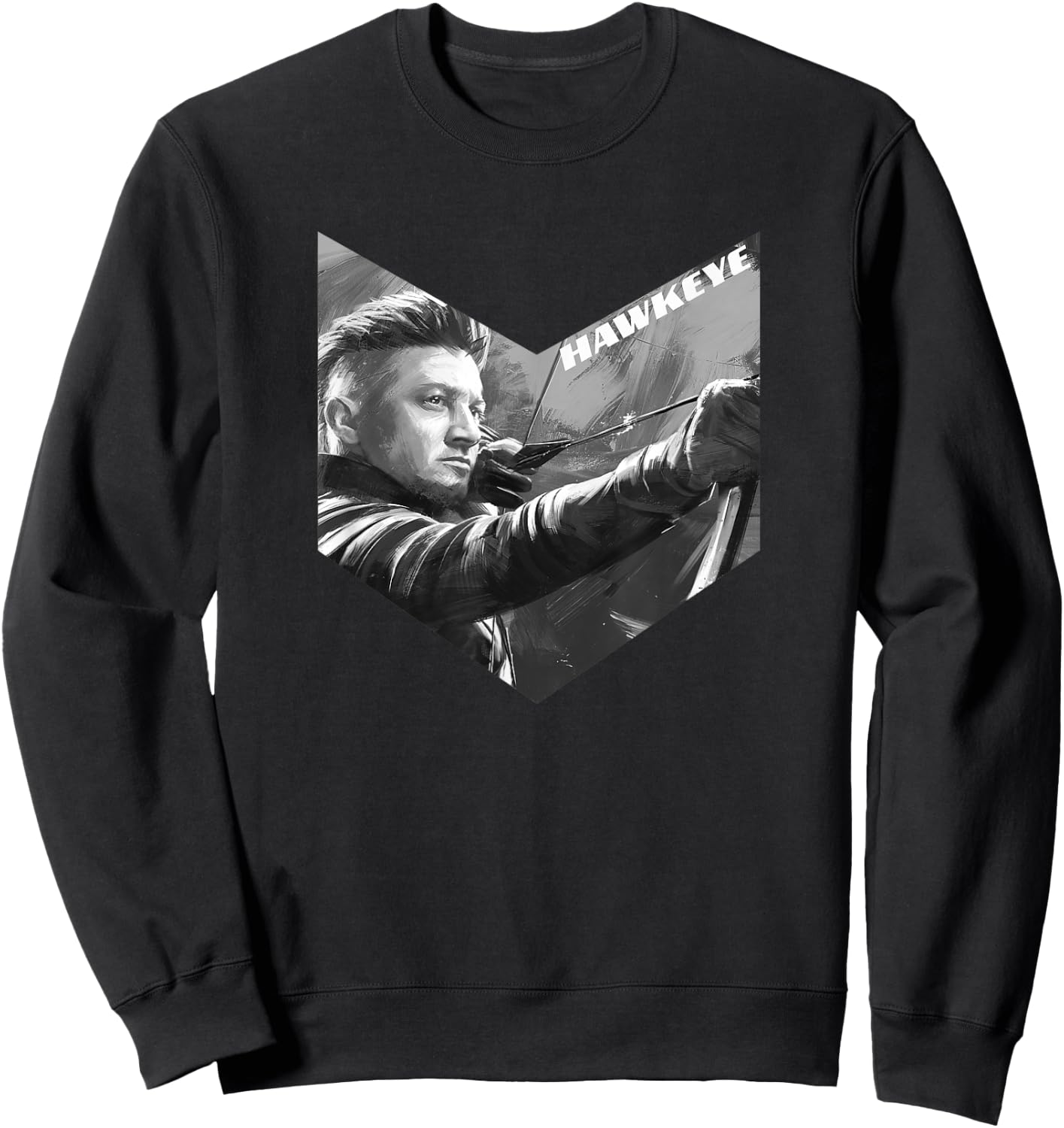 Marvel Avengers Endgame Hawkeye Sweatshirt - Sweatshirt | Black