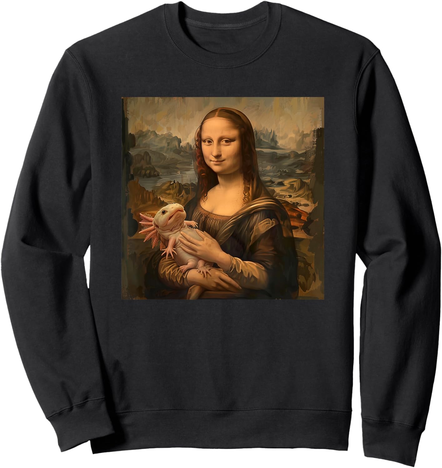 Axolotl Shirt Axolotls Sweatshirt - Sweatshirt | Black