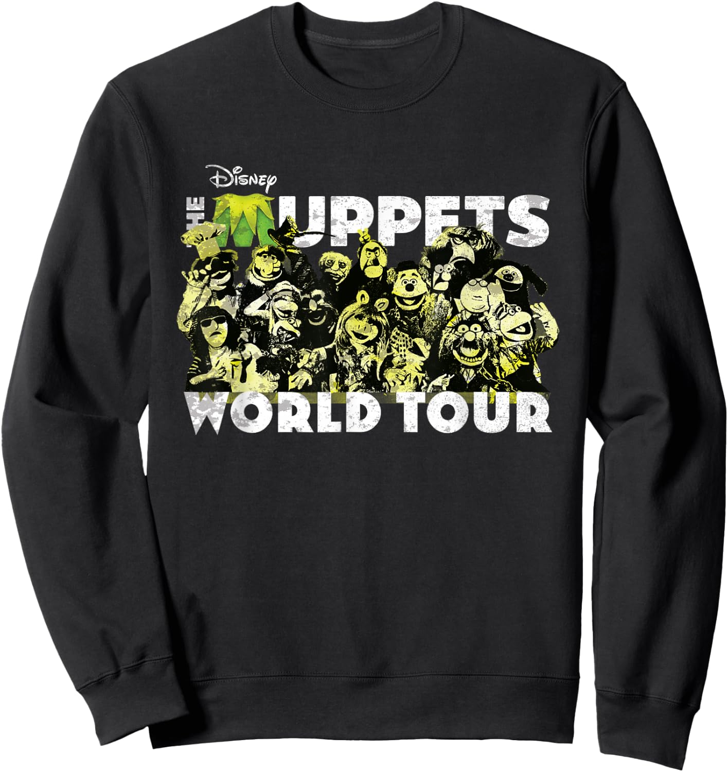 Disney The Muppets World Tour Concert Sweatshirt - Sweatshirt | Black