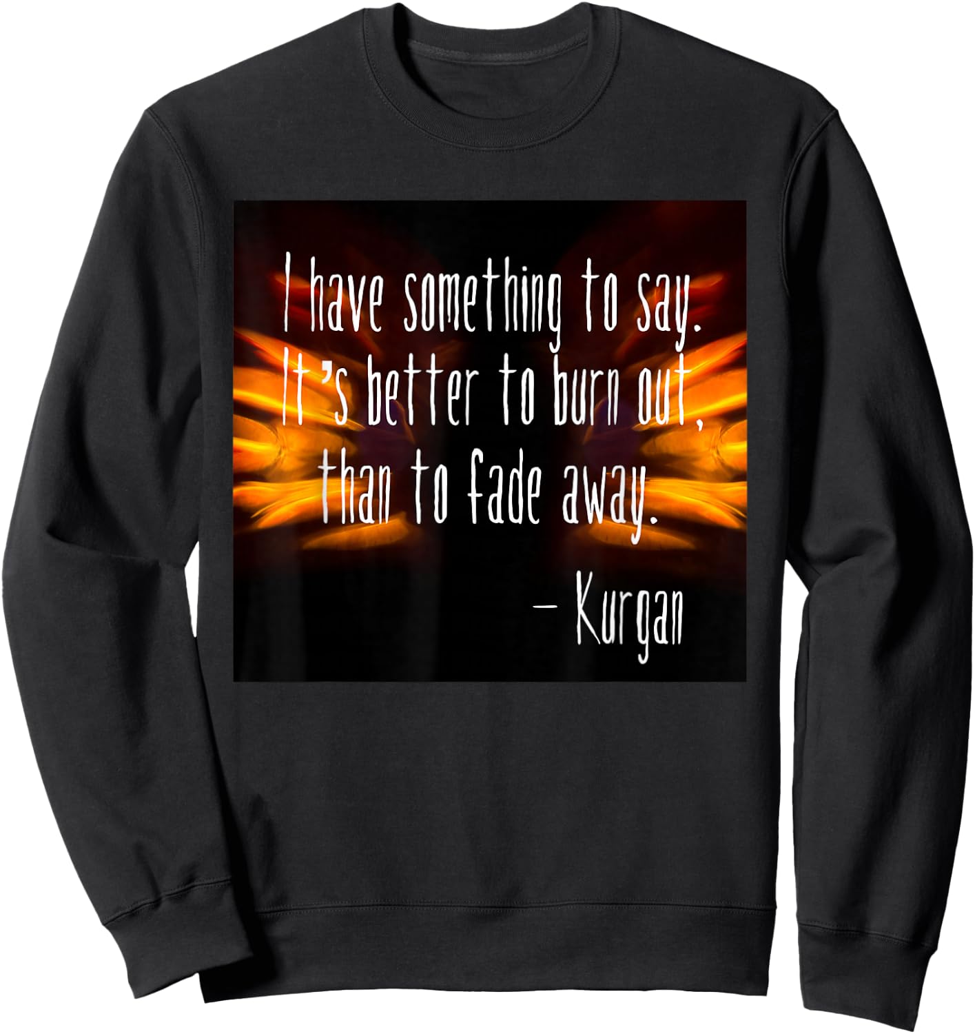 There Can Be Only One Highlander Sweatshirt - Sweatshirt | Black