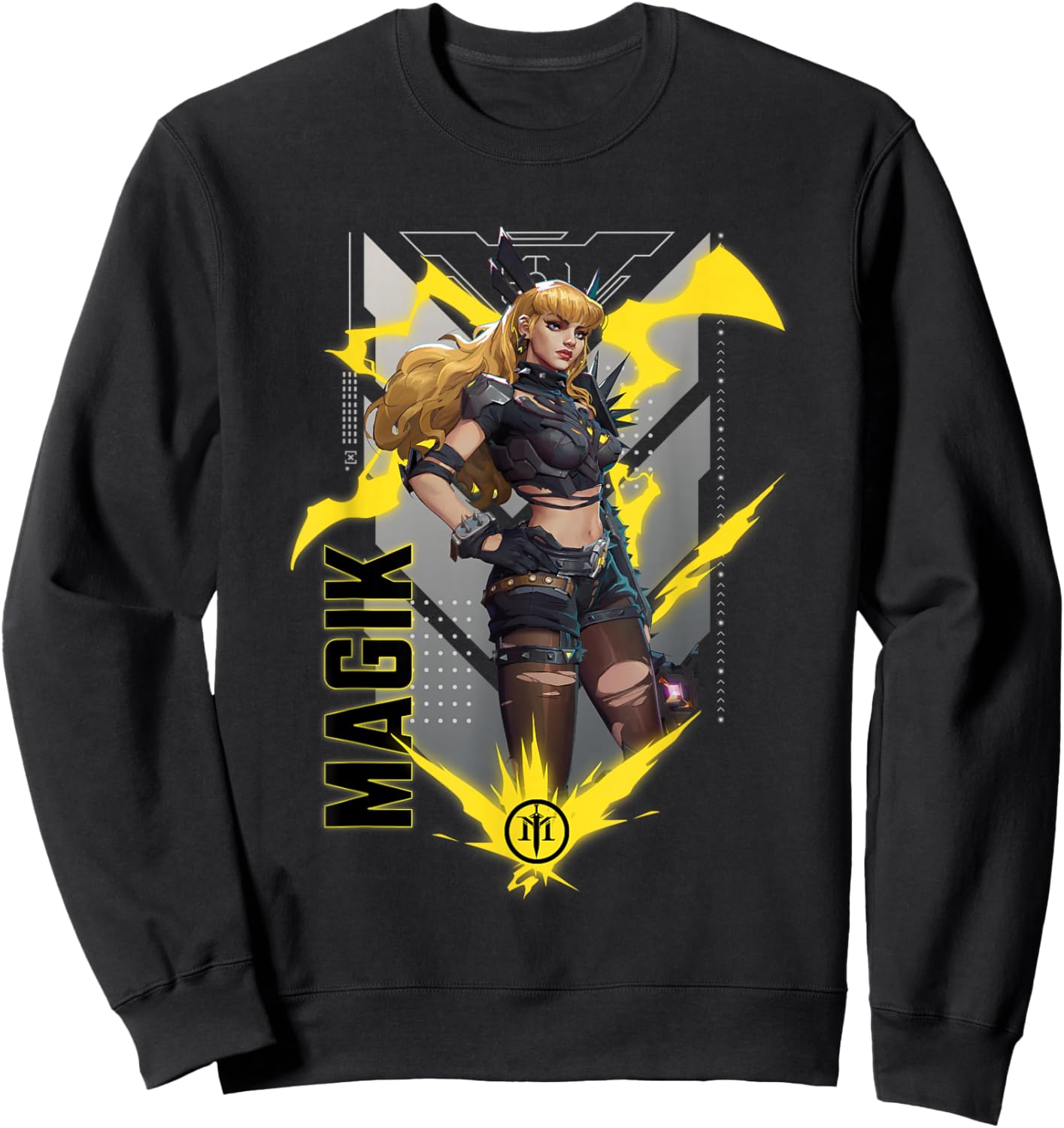 Marvel Rivals Gamerverse Super Hero PVP Illyana Magik Sweatshirt - Sweatshirt | Black