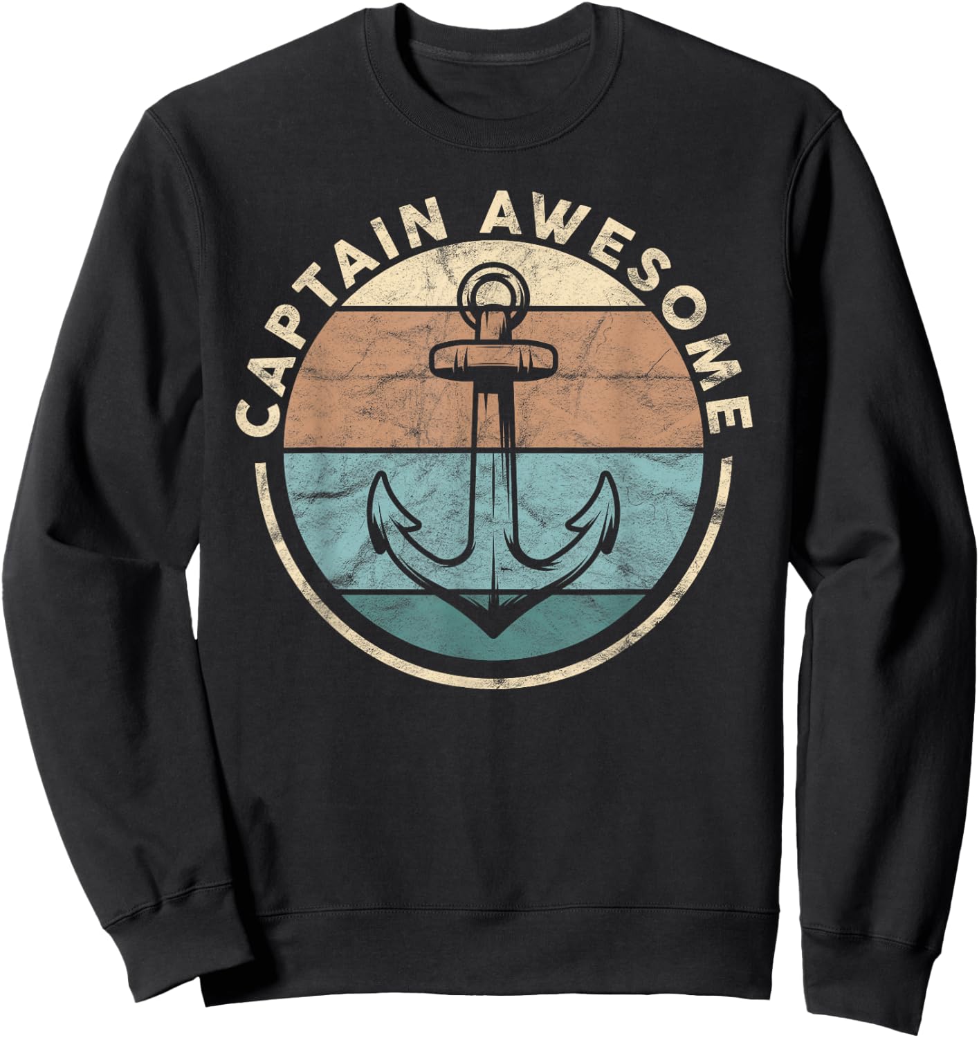 Funny Sailing Boating Sailor Boat Captain Awesome Sweatshirt - Sweatshirt | Black