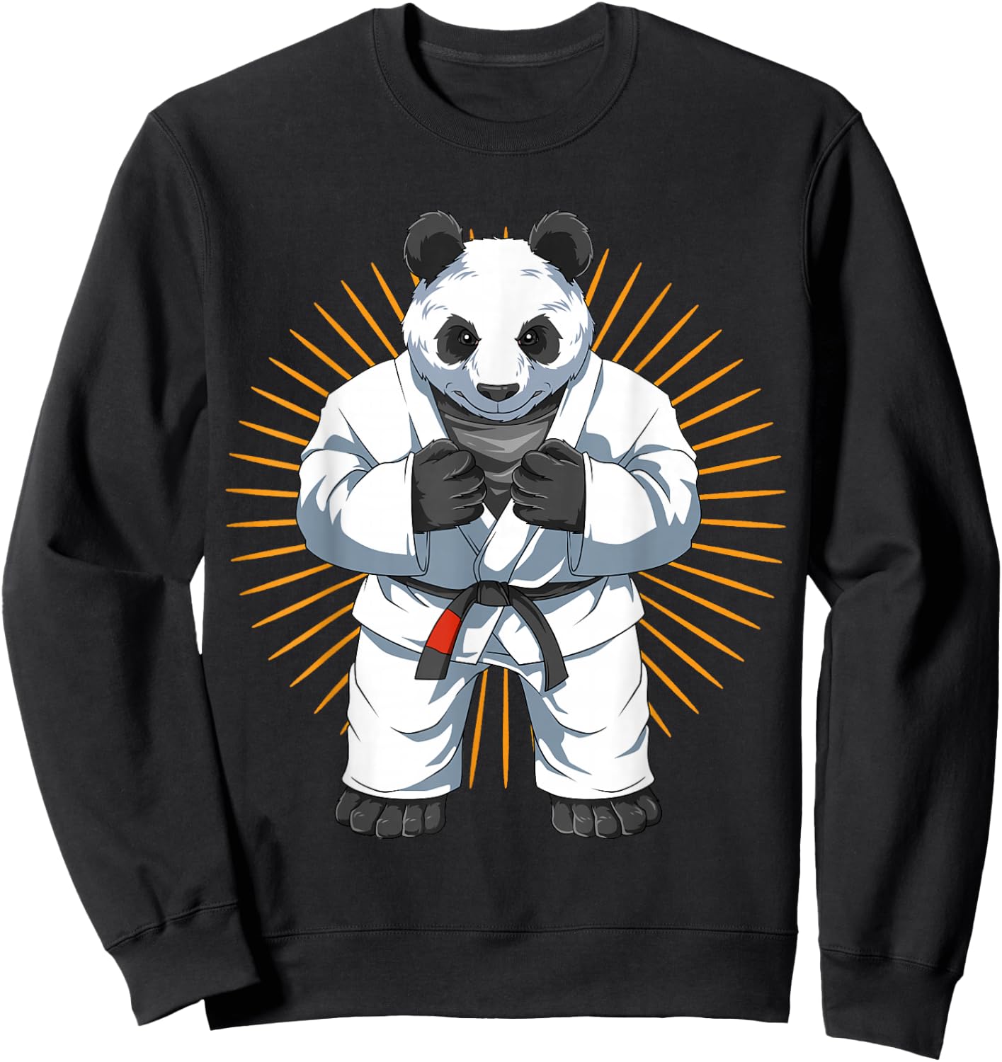 Panda - Brazilian Jiu-Jitsu BJJ Gift Sweatshirt - Sweatshirt | Black