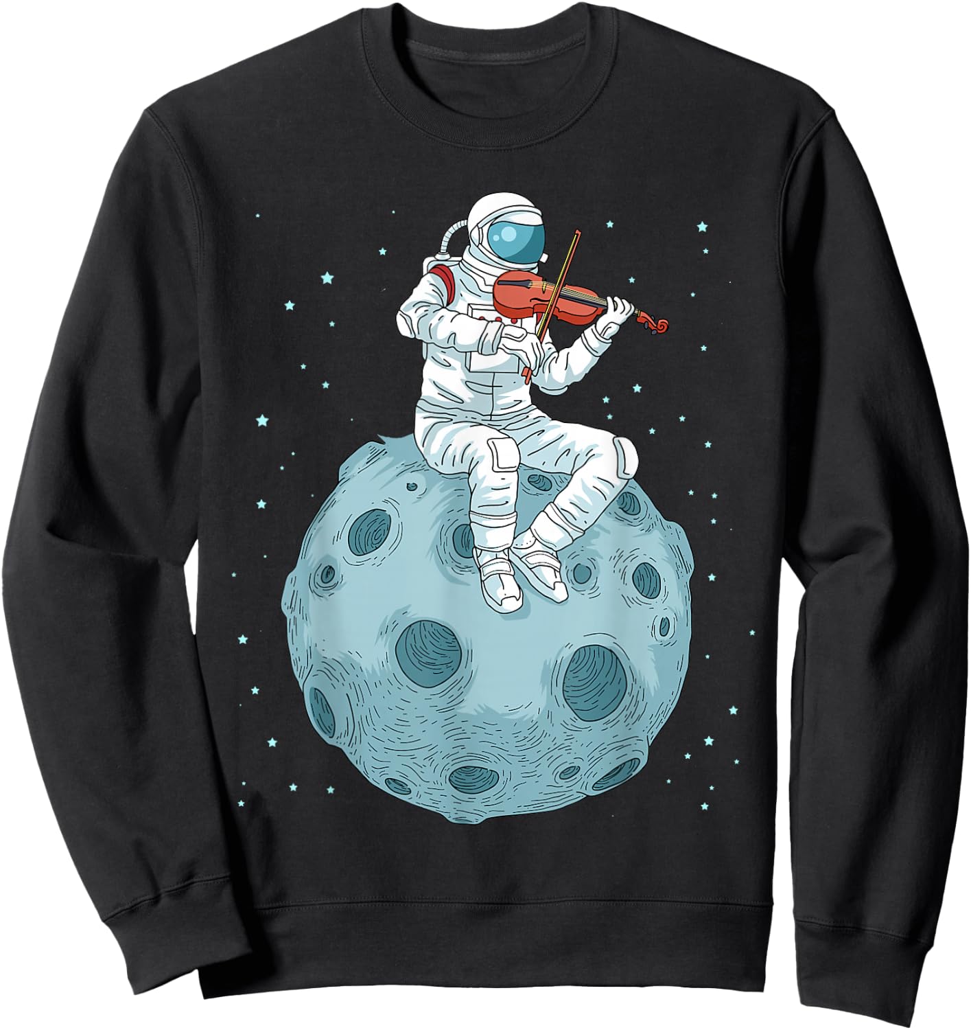 Violin Shirt Kids Fiddle Women Violin Gift Men Viola Sweatshirt - Sweatshirt | Black