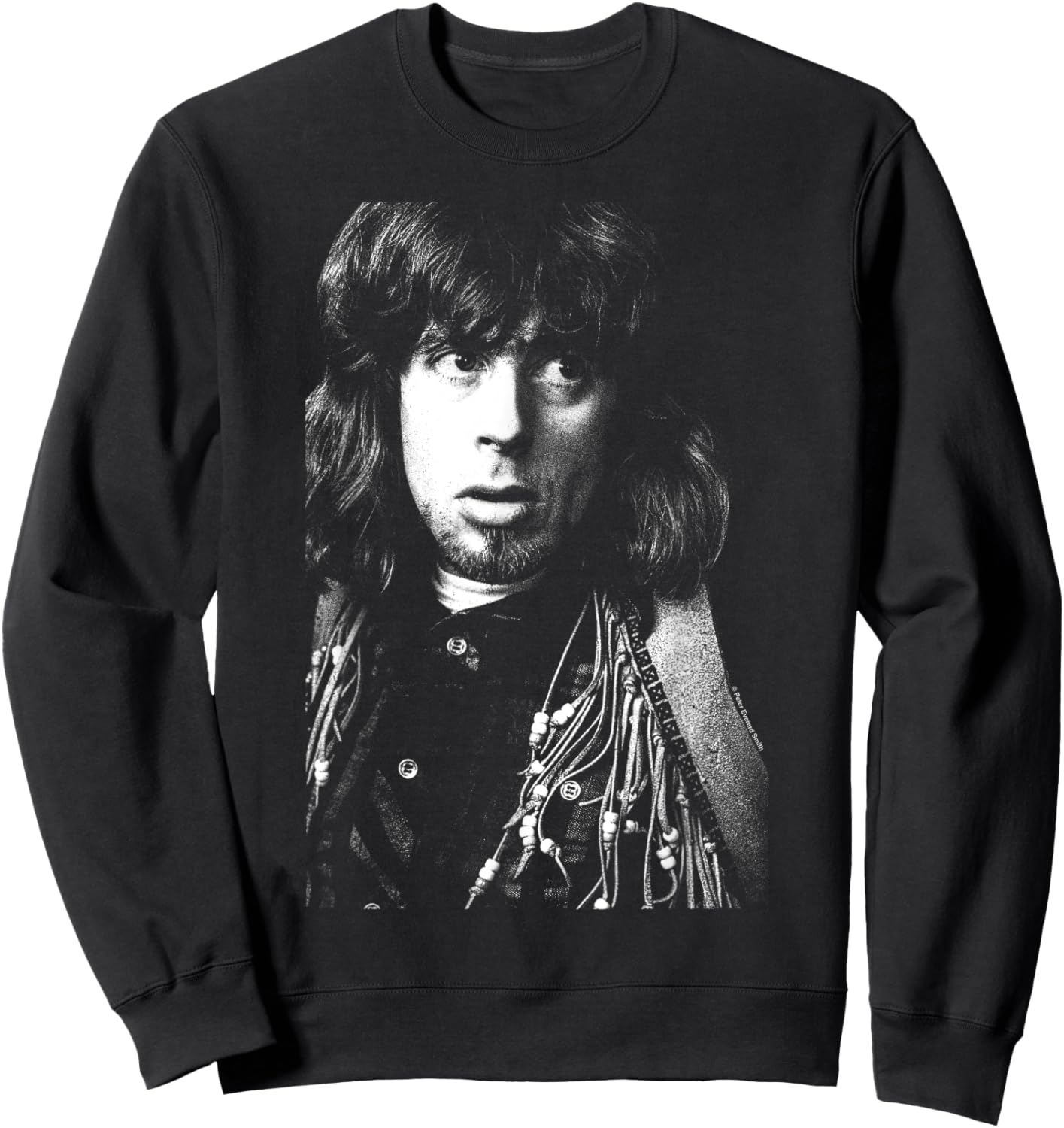 John Mayall Black And White Portrait By Everard Smith Sweatshirt - Sweatshirt | Black