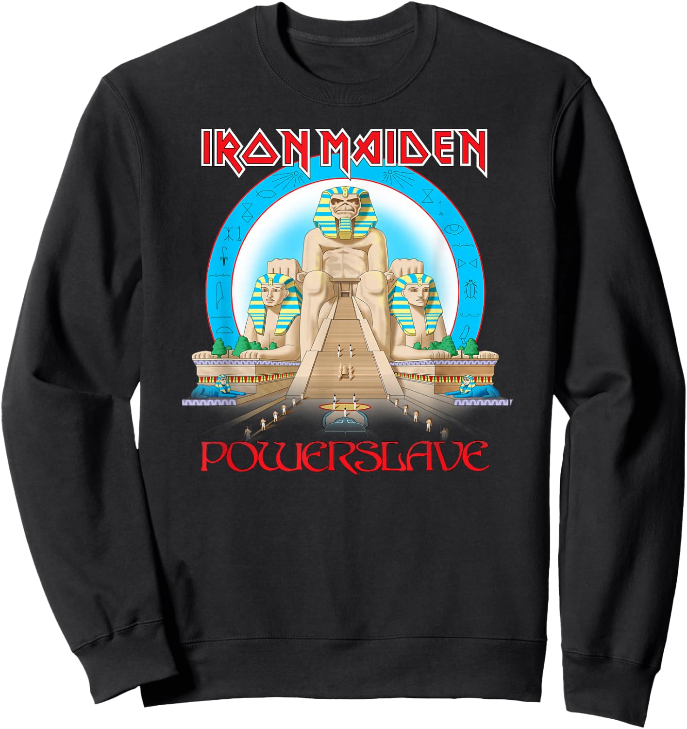 Iron Maiden - Powerslave Egypt Heather Sweatshirt - Sweatshirt | Black