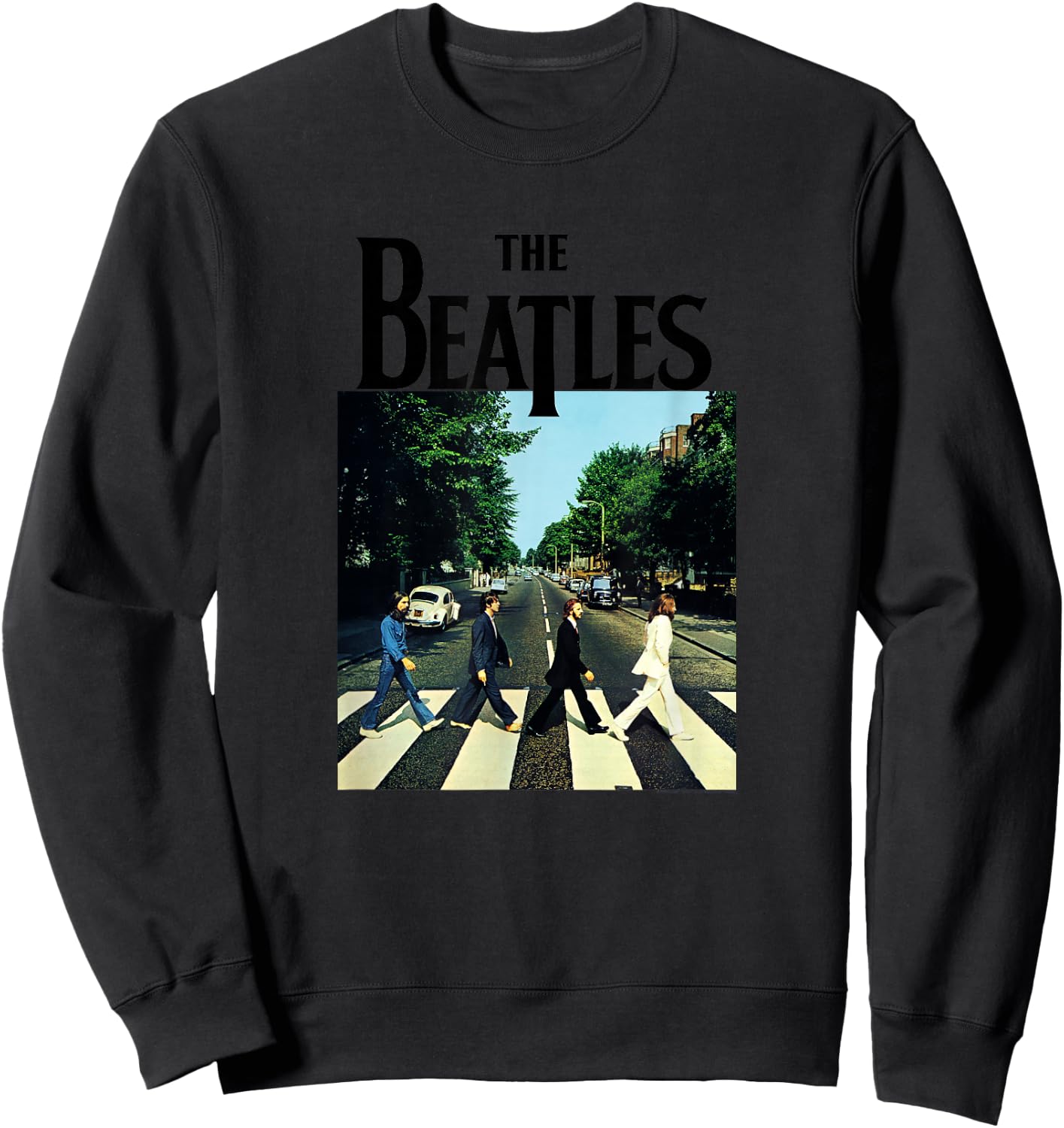 The Beatles - Crossing Abbey Road Sweatshirt - Sweatshirt | Black