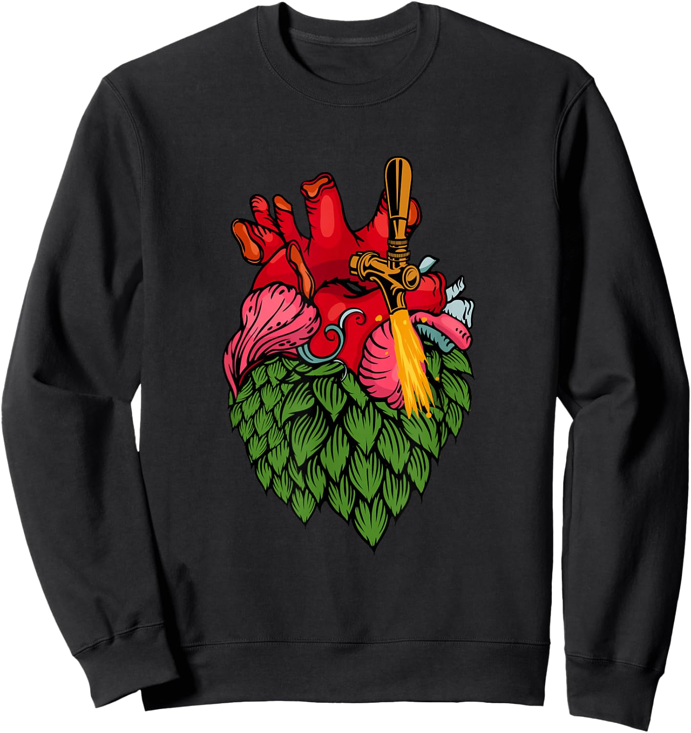 Beer Home Brewing Craft Beer – Beer Brewer Hobby Brewer Sweatshirt - Sweatshirt | Black