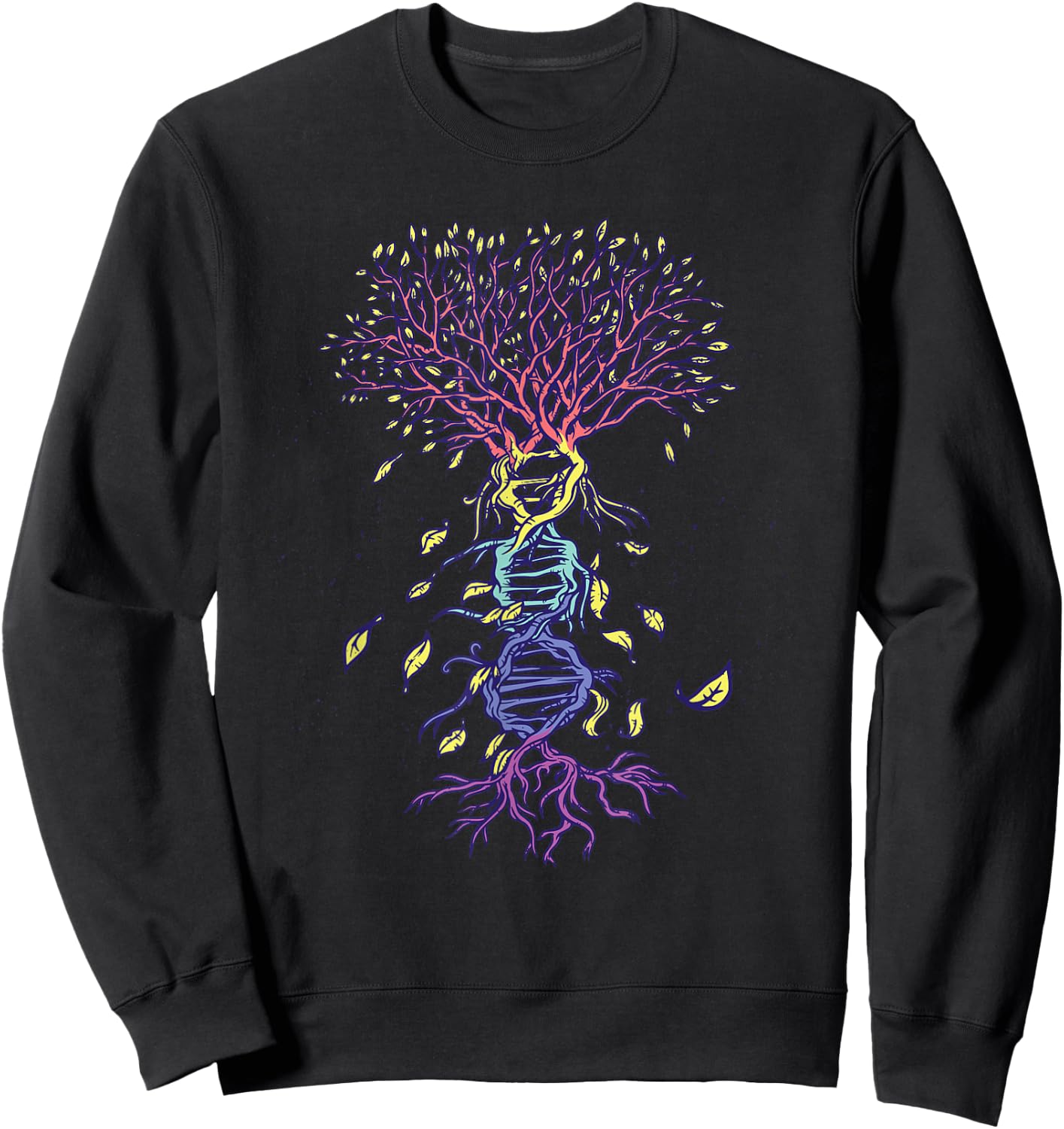 Tree Genetics Plant Sweatshirt - Sweatshirt | Black