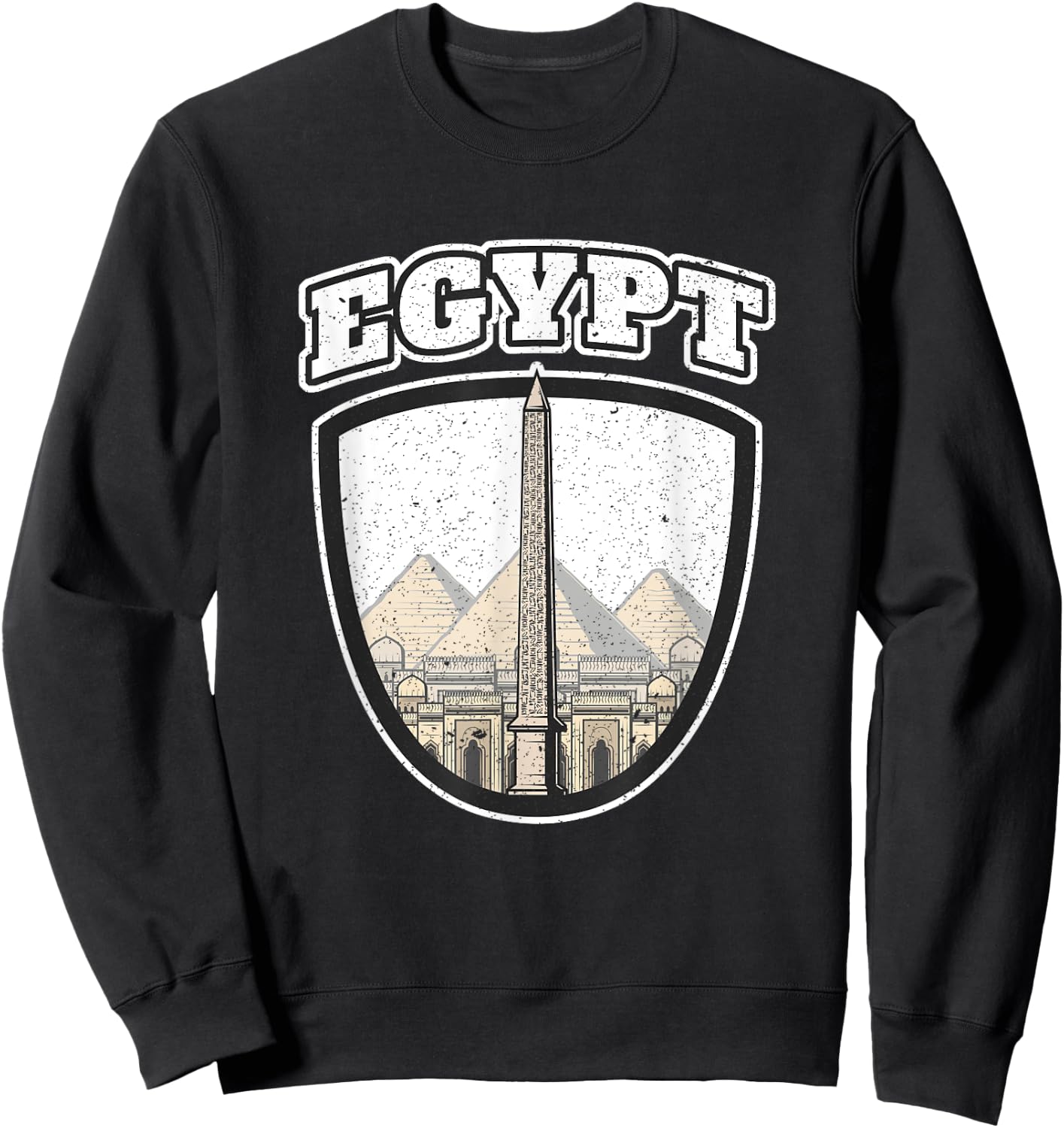 Cairo Egypt Pyramids Gift Egypt Sweatshirt - Sweatshirt | Black