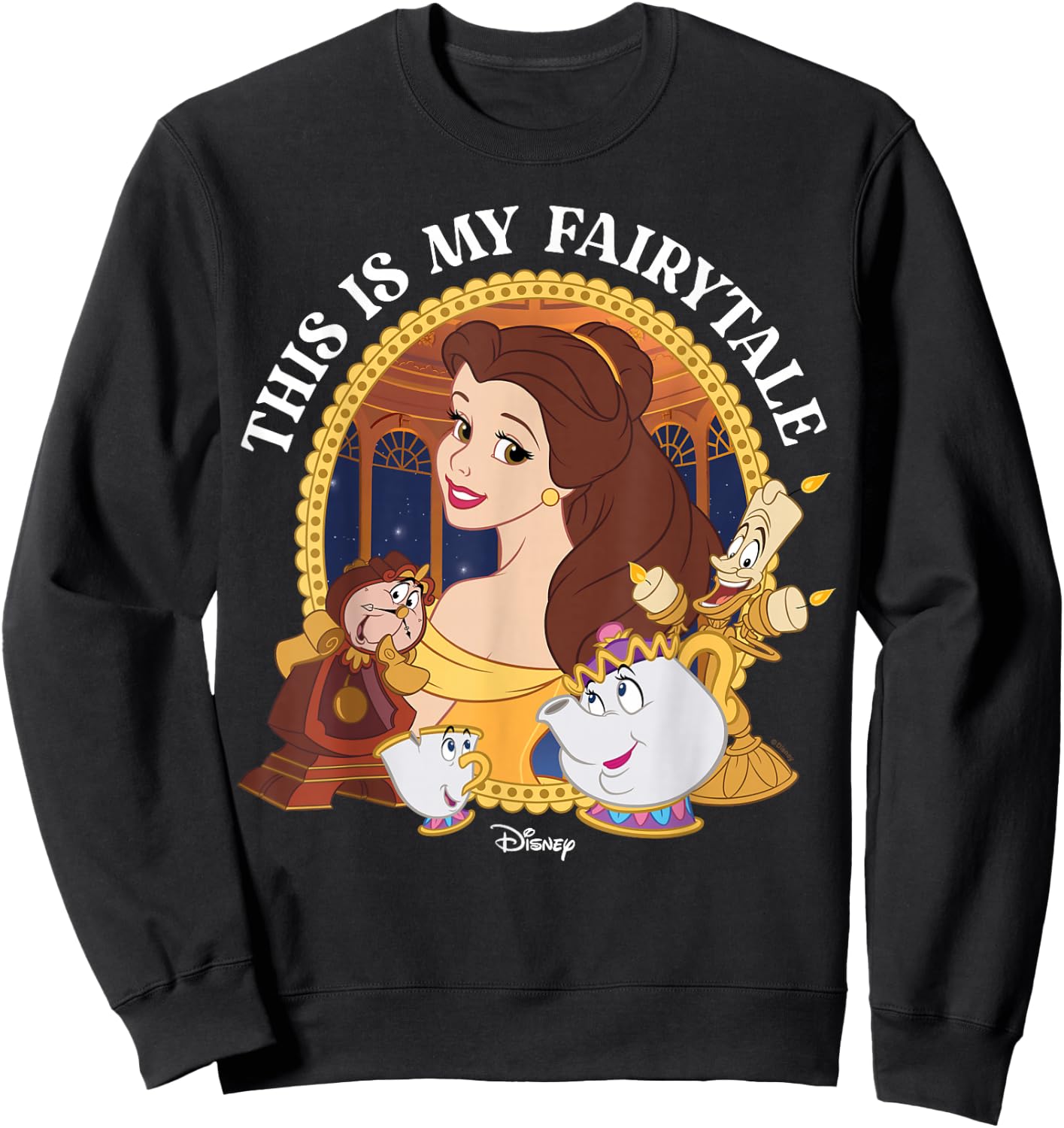 Disney Princess - Belle This is My Fairytale Sweatshirt - Sweatshirt | Black