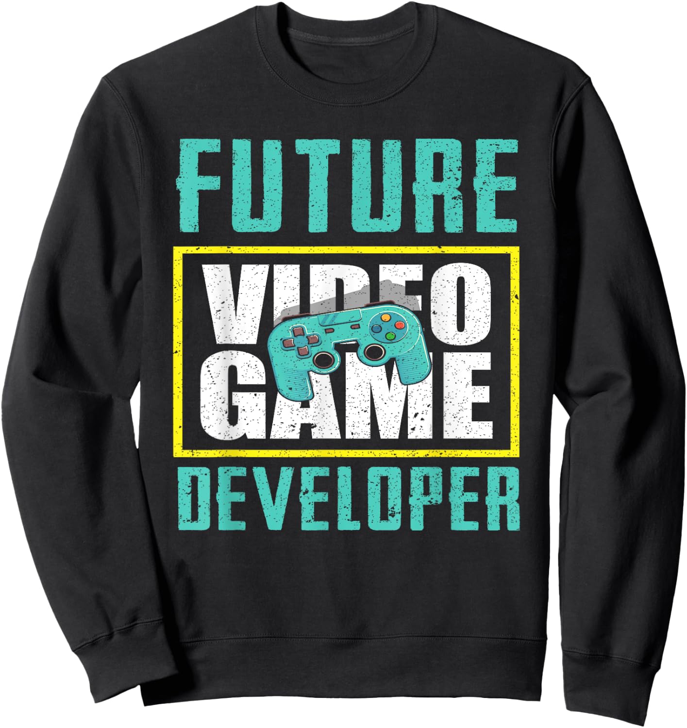 Future Video Game Developer - Cool Game Designer Gift Sweatshirt - Sweatshirt | Black