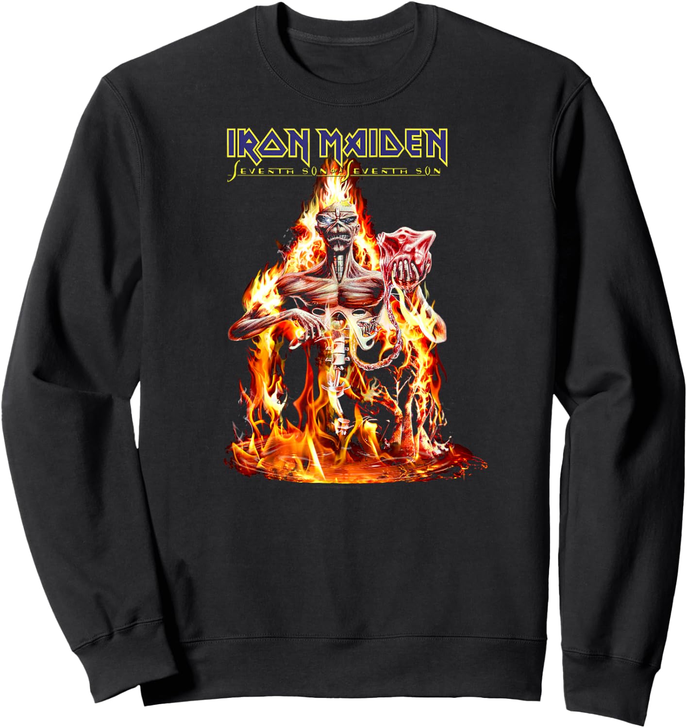 Iron Maiden - Seventh Son Sweatshirt - Sweatshirt | Black