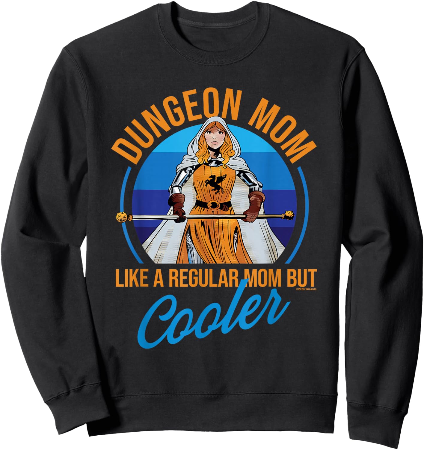 Dungeons & Dragons Mother's Day Dungeon Mom Sweatshirt - Sweatshirt | Black