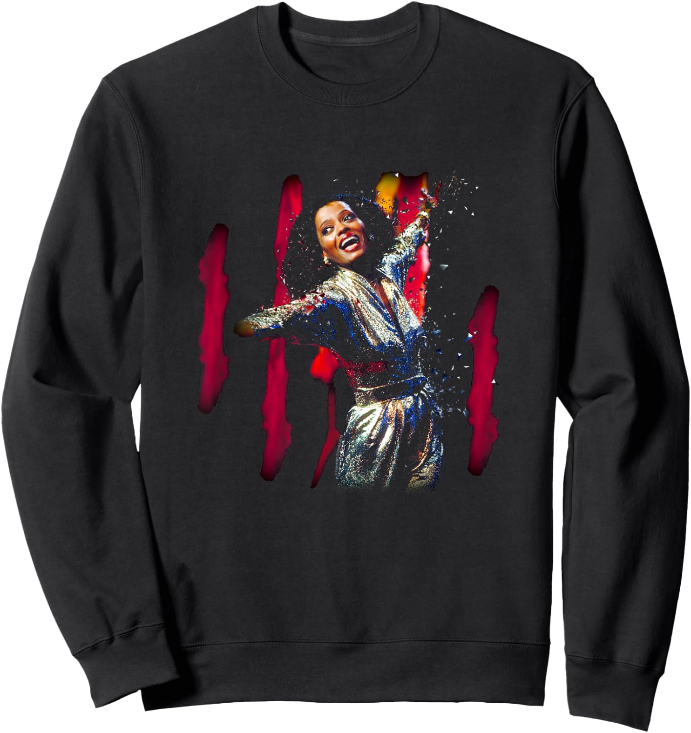 TV Times Diana Ross Muppet Show 1980 Sweatshirt - Sweatshirt | Black