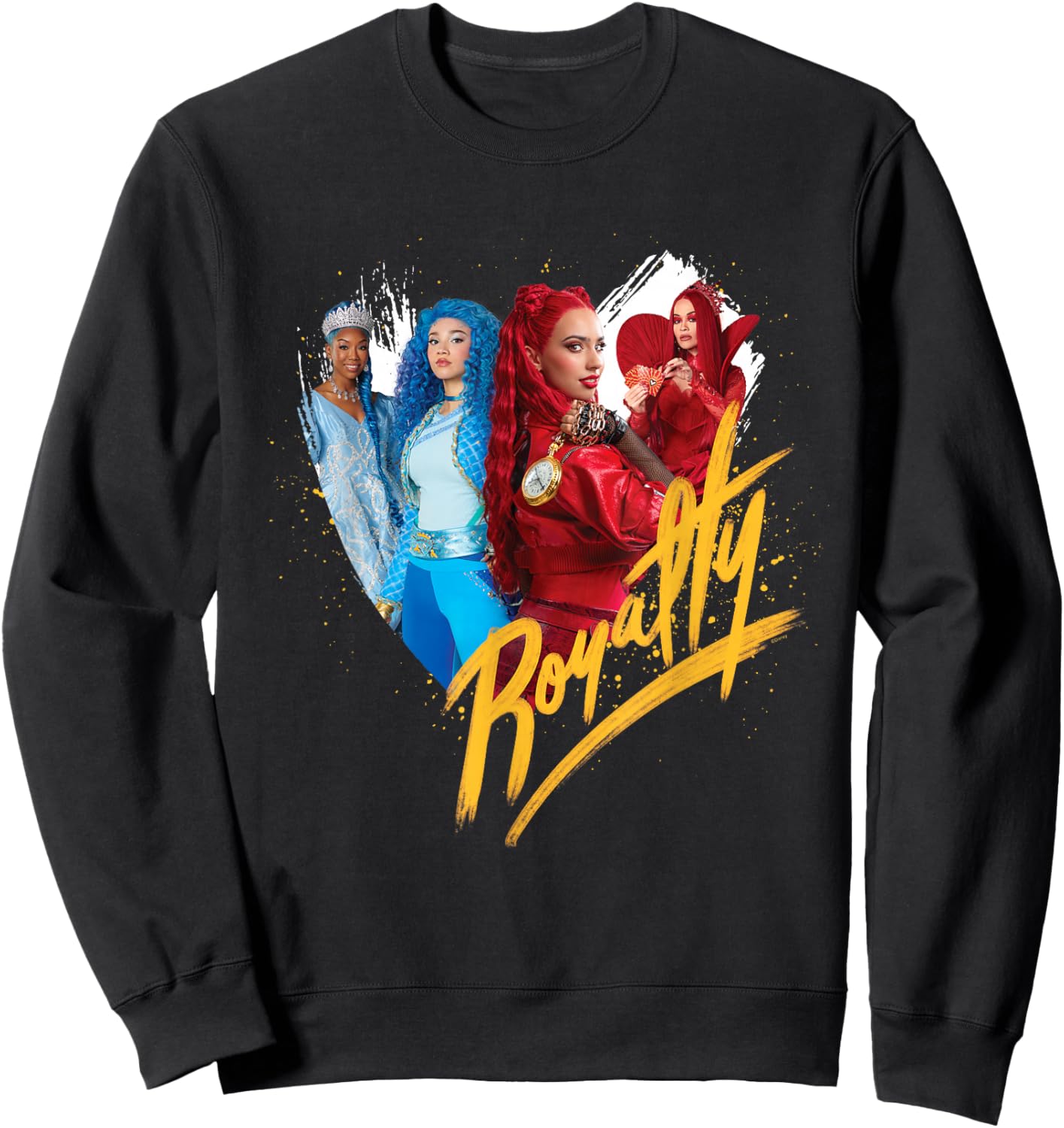 Disney Descendants 4: The Rise of Red Royalty Sweatshirt - Sweatshirt | Black
