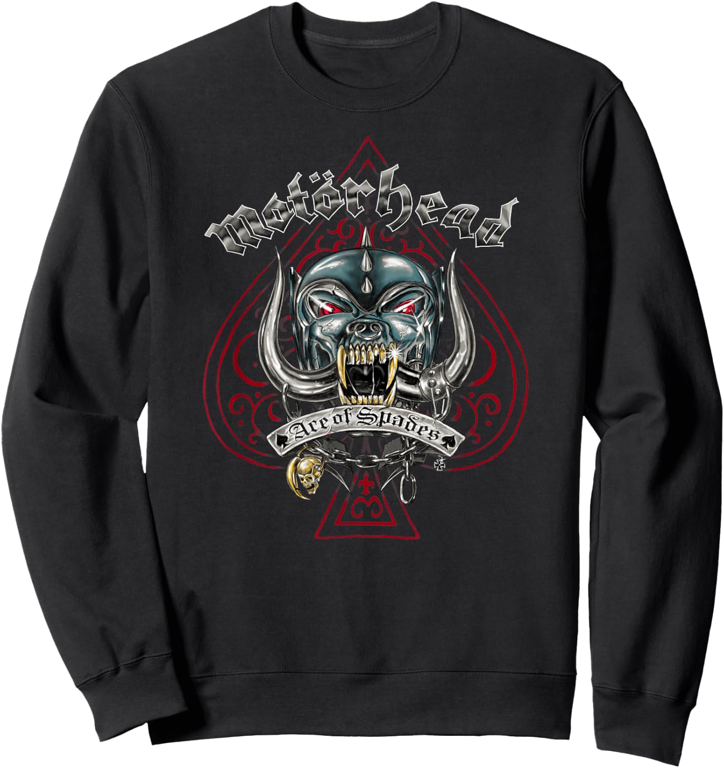 Motörhead - Ace Of Spades Tattoo Sweatshirt - Sweatshirt | Black