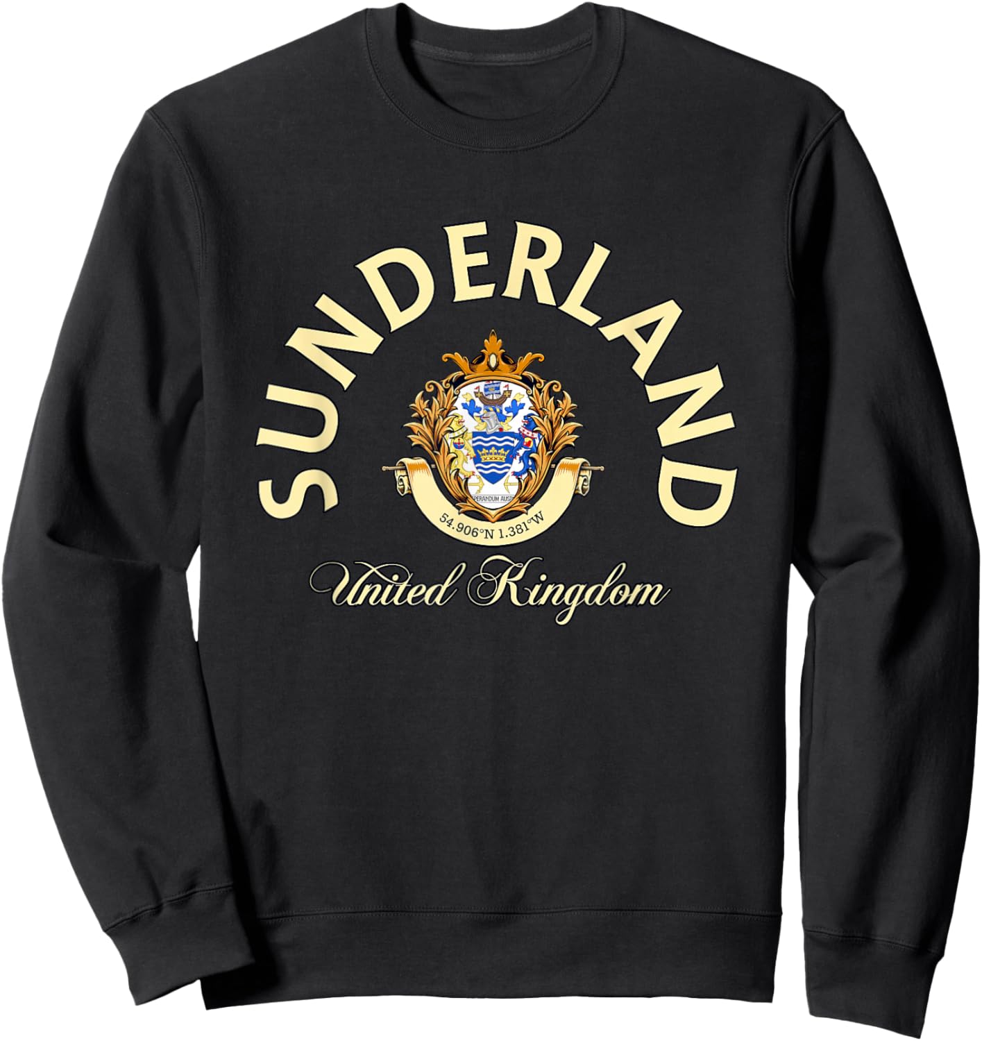 Sunderland Fan United Kingdom Sunderland Sweatshirt - Sweatshirt | Black