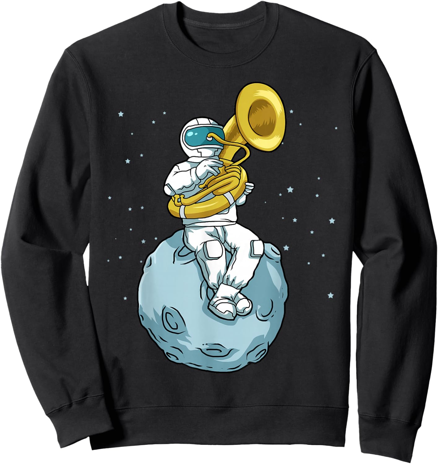 Sousaphone Shirt Women Men Kids Marching Band Tuba Sweatshirt - Sweatshirt | Black