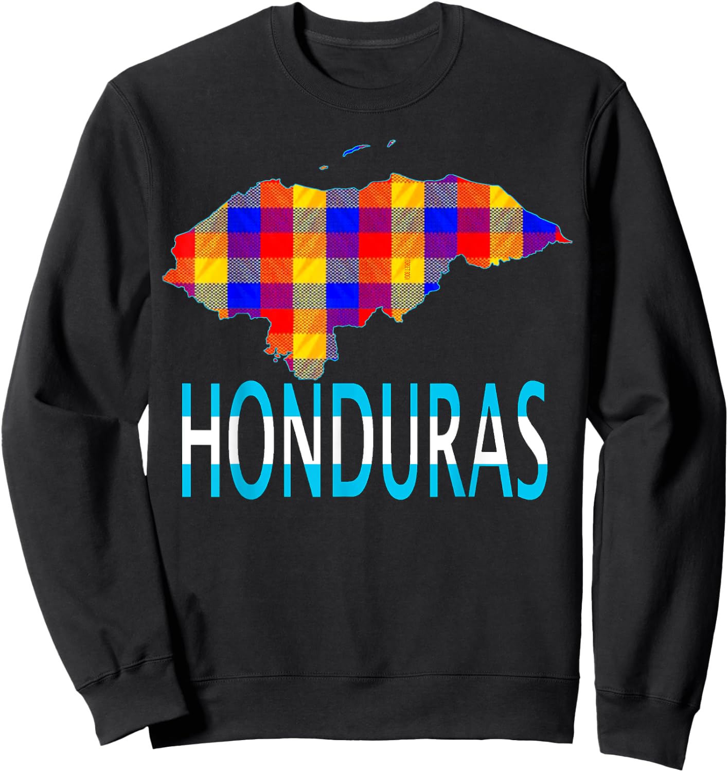 Honduras Motivo Colores Prenda Lenca Sweatshirt - Sweatshirt | Black