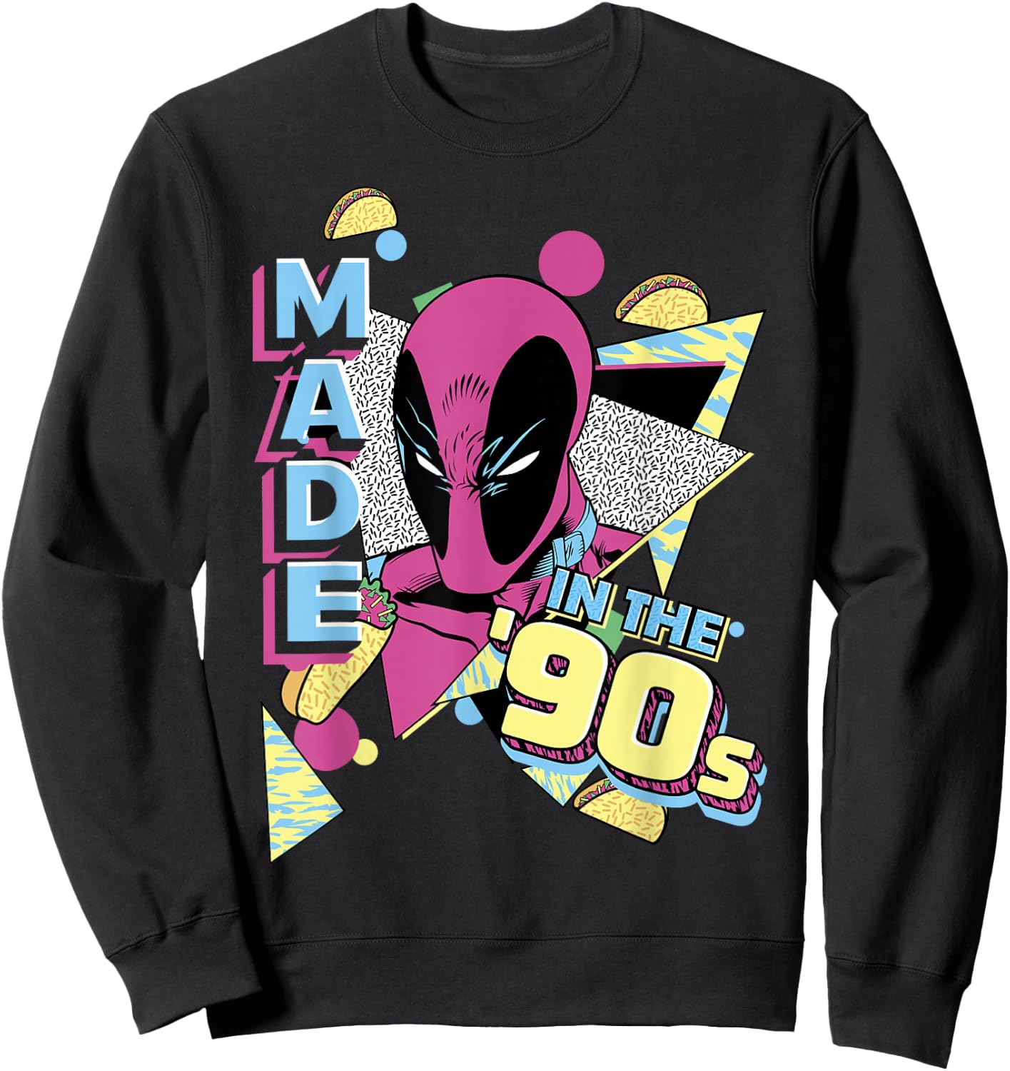 Marvel Deadpool 30th Made In The '90s Sweatshirt - Sweatshirt | Black