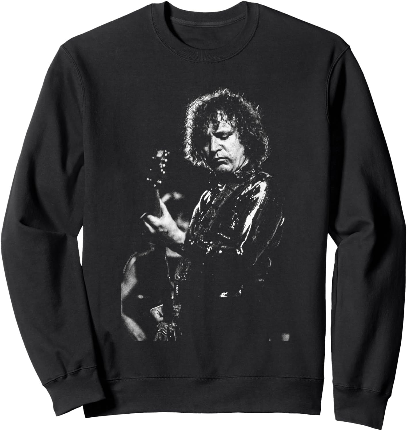Jack Bruce Bass Player Of Cream By Everard Smith Sweatshirt - Sweatshirt | Black