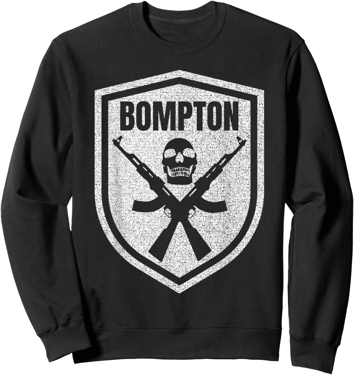 Bompton California Skull AK-47 Sweatshirt - Sweatshirt | Black