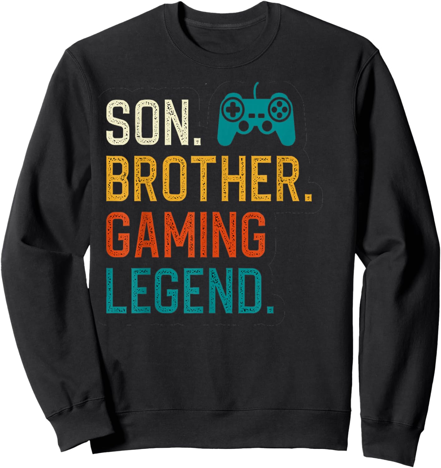 Gaming Gifts For Teenage Boys 8-12 Year Old Christmas Gamer Sweatshirt - Sweatshirt | Black