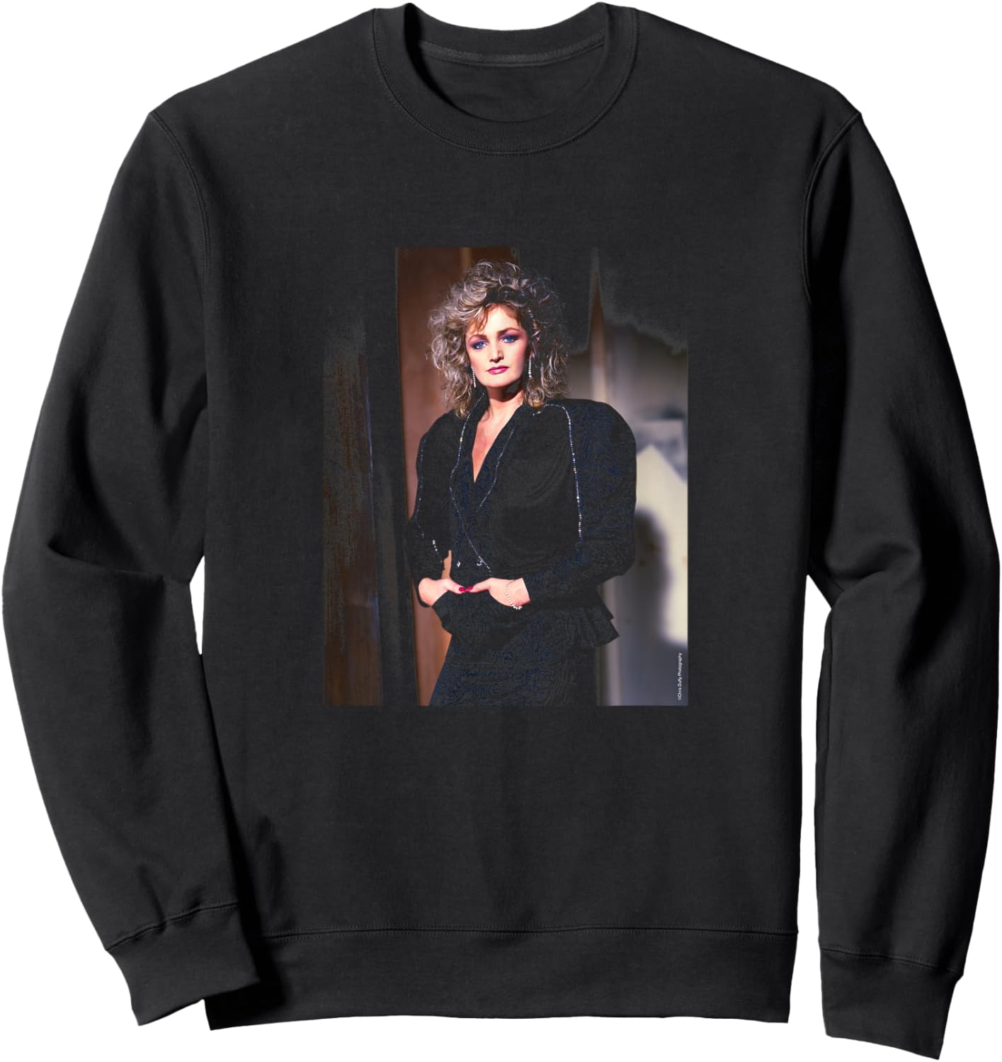 Chris Duffy Photography Singer Bonnie Tyler Portrait Sweatshirt - Sweatshirt | Black