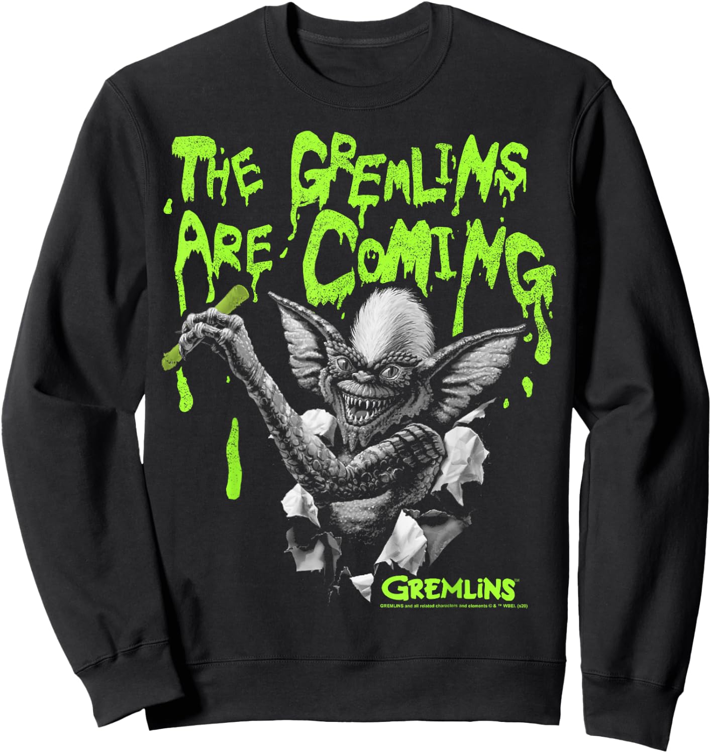 Gremlins The Gremlins are Coming Sweatshirt - Sweatshirt | Black