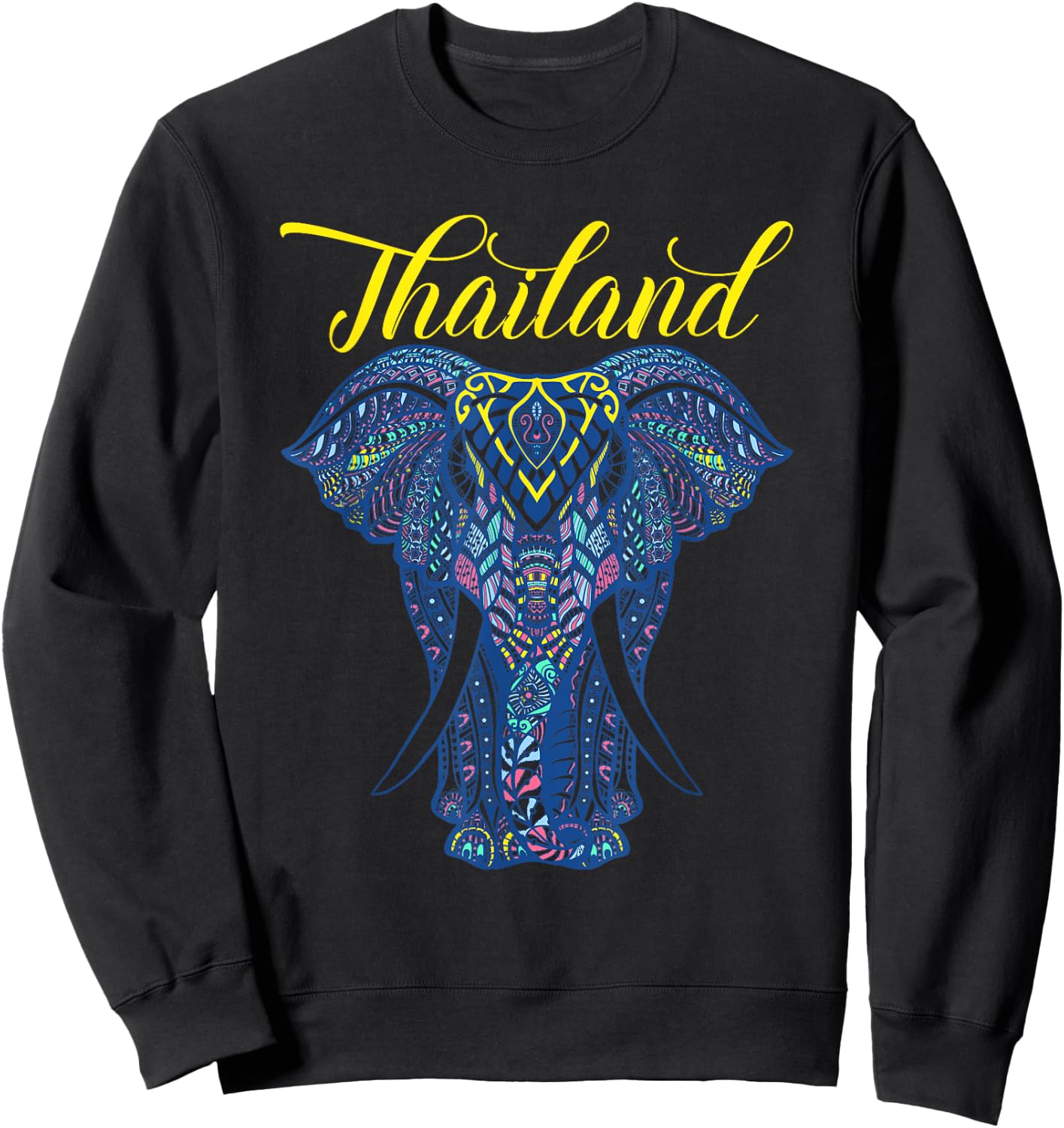 Phuket Thai Vacation Country Pride Thailand Sweatshirt - Sweatshirt | Black