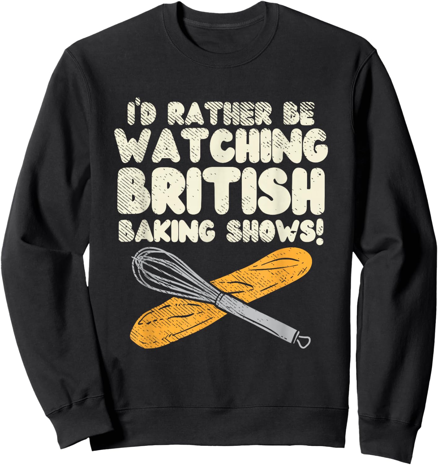Great British Baking Shows Sweatshirt - Sweatshirt | Black