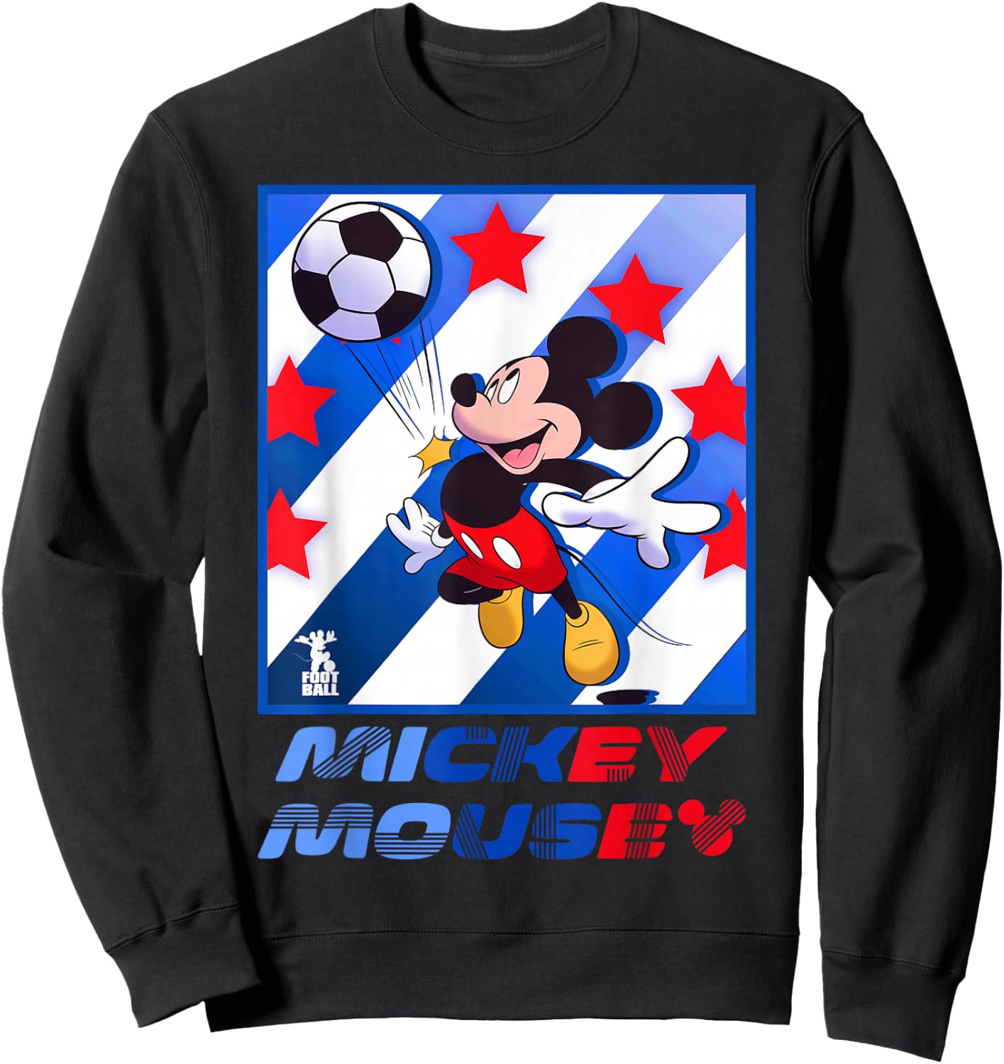 Disney Mickey and Friends Mickey Mouse Soccer USA Sweatshirt - Sweatshirt | Black