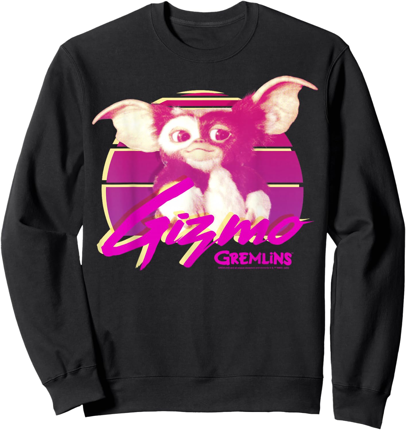 Gremlins Gizmo Retro Portrait Sweatshirt - Sweatshirt | Black