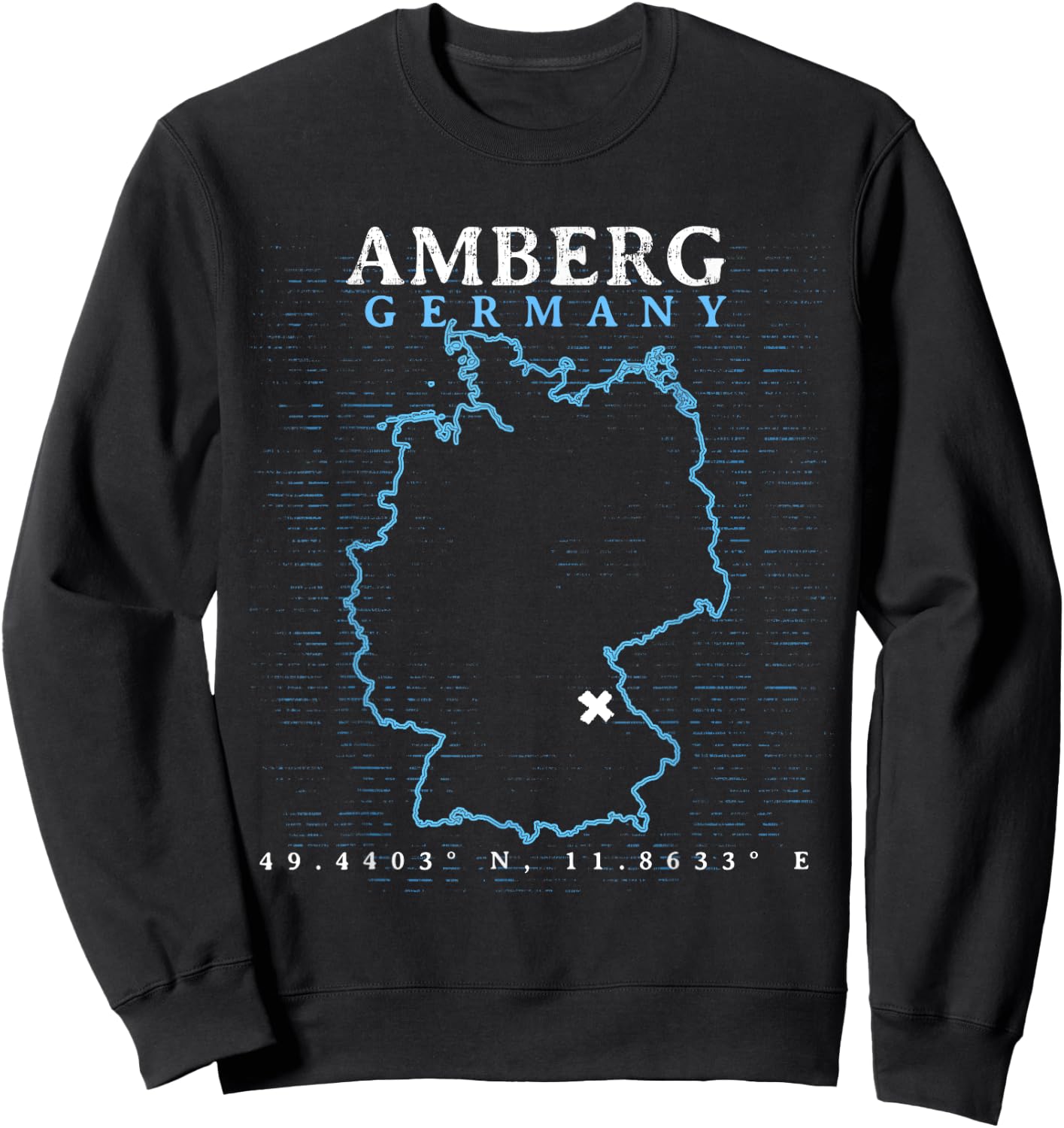 Germany Amberg Sweatshirt - Sweatshirt | Black